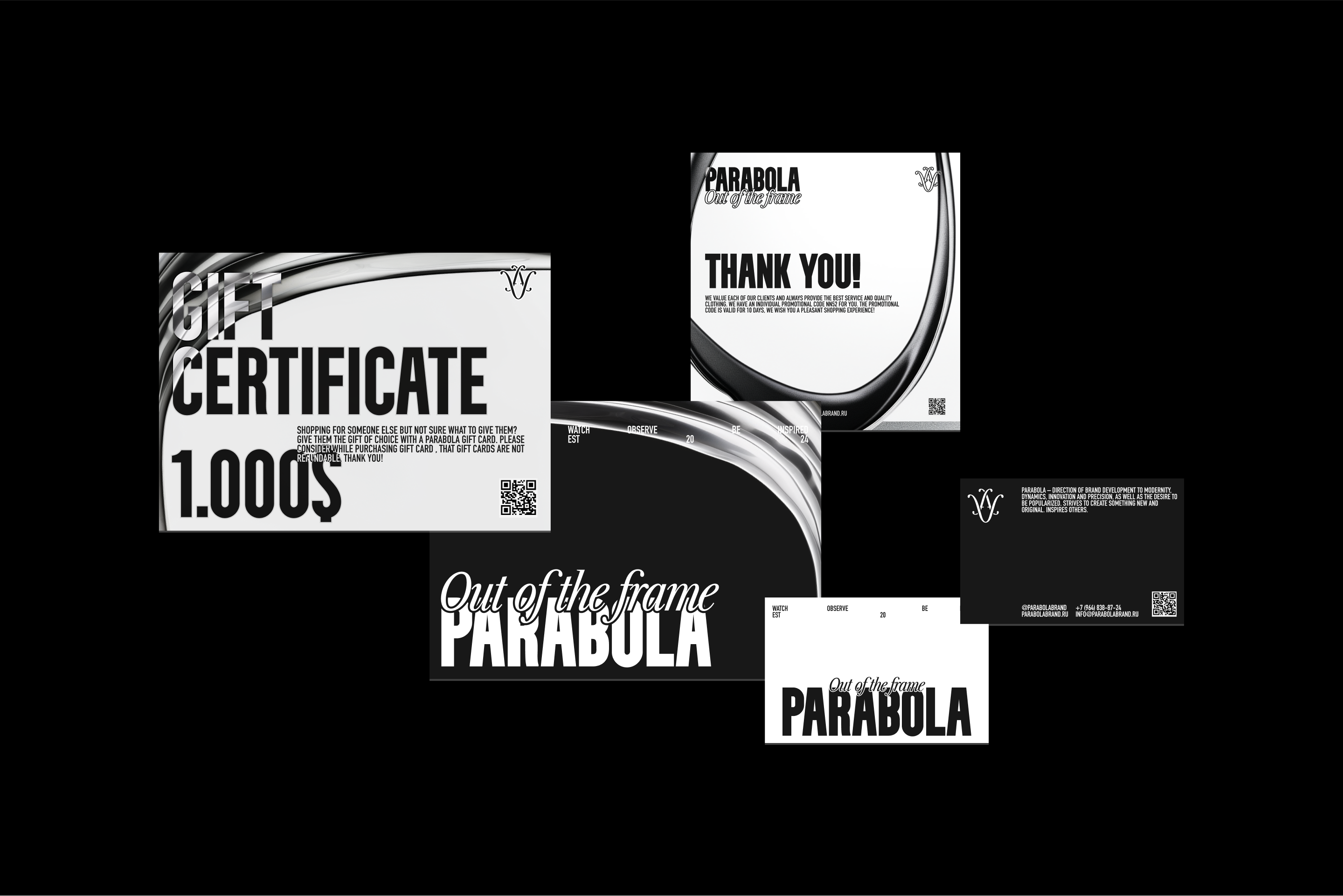 PARABOLA — Изображение №2 — Брендинг, Графика на Dprofile