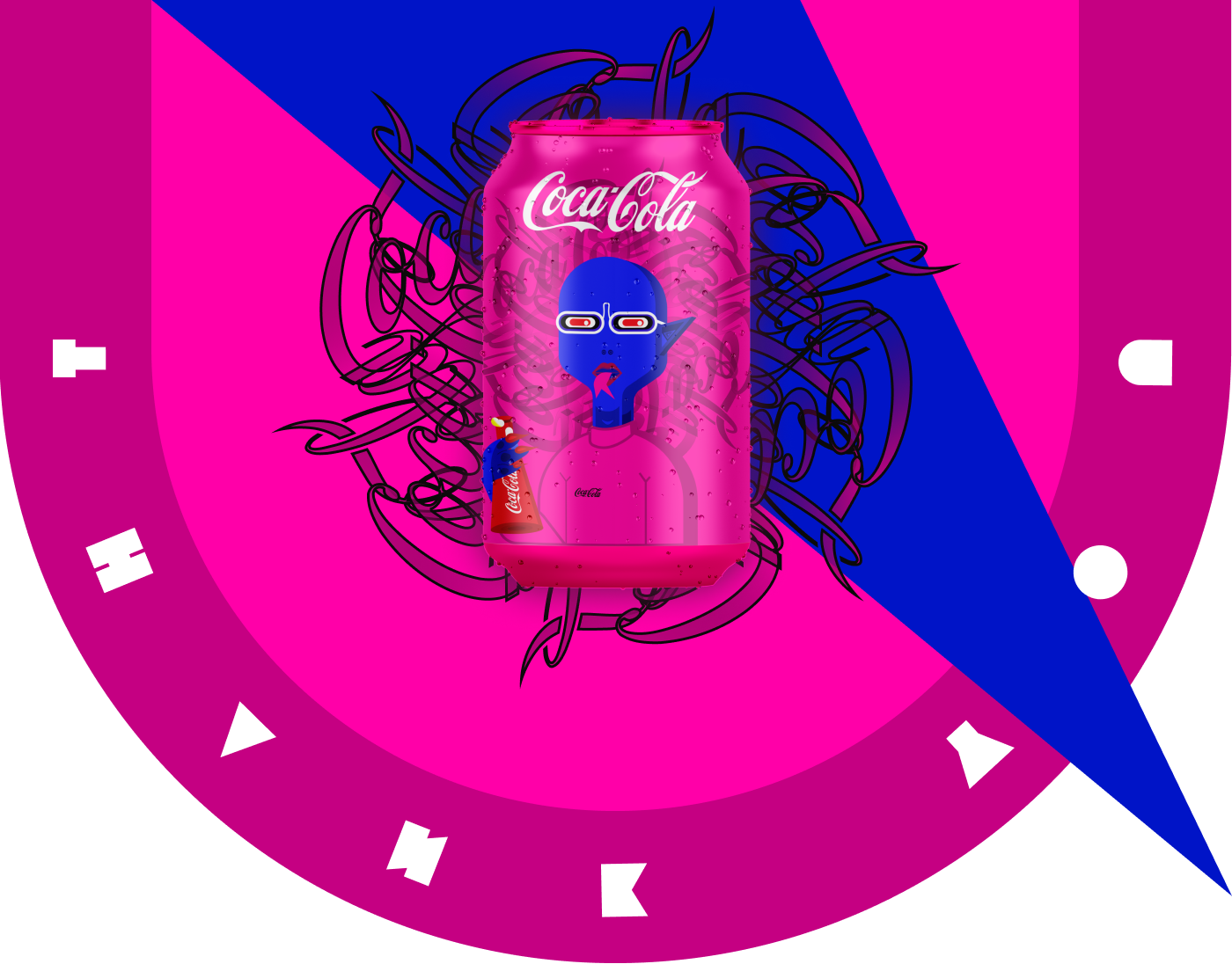 Coca Cola X Goblin's Universe — Изображение №9 — Брендинг, Иллюстрация на Dprofile