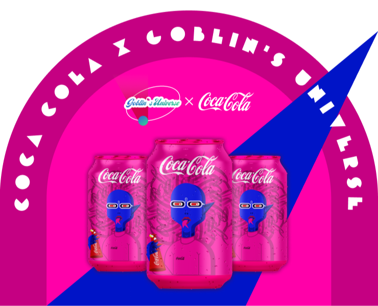 Coca Cola X Goblin's Universe — Брендинг, Иллюстрация на Dprofile