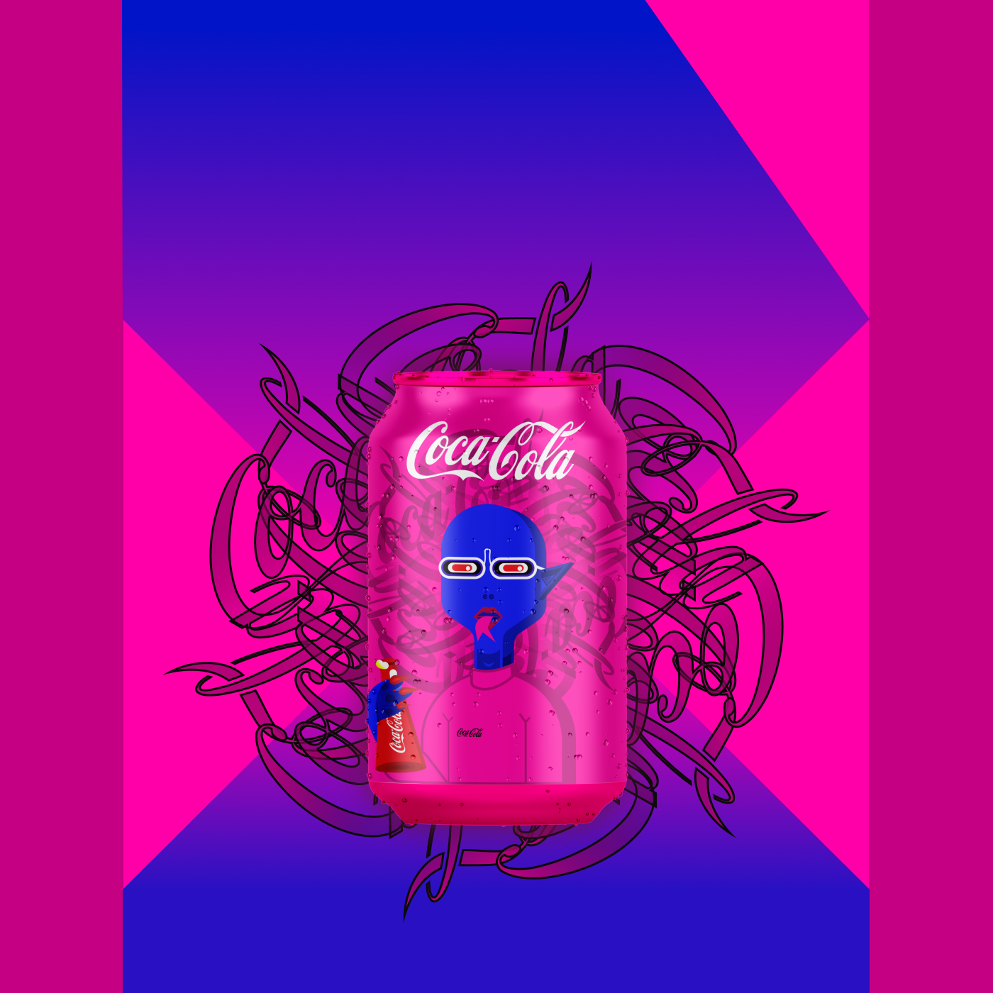 Coca Cola X Goblin's Universe — Изображение №2 — Брендинг, Иллюстрация на Dprofile