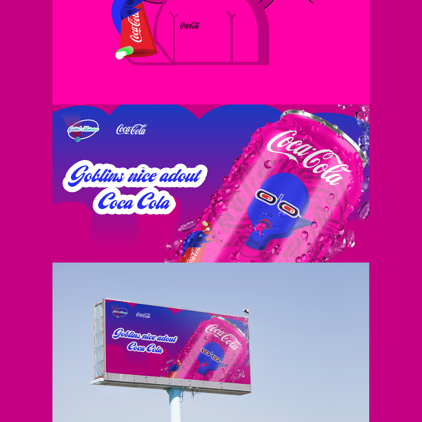 Coca Cola X Goblin's Universe — Изображение №6 — Брендинг, Иллюстрация на Dprofile