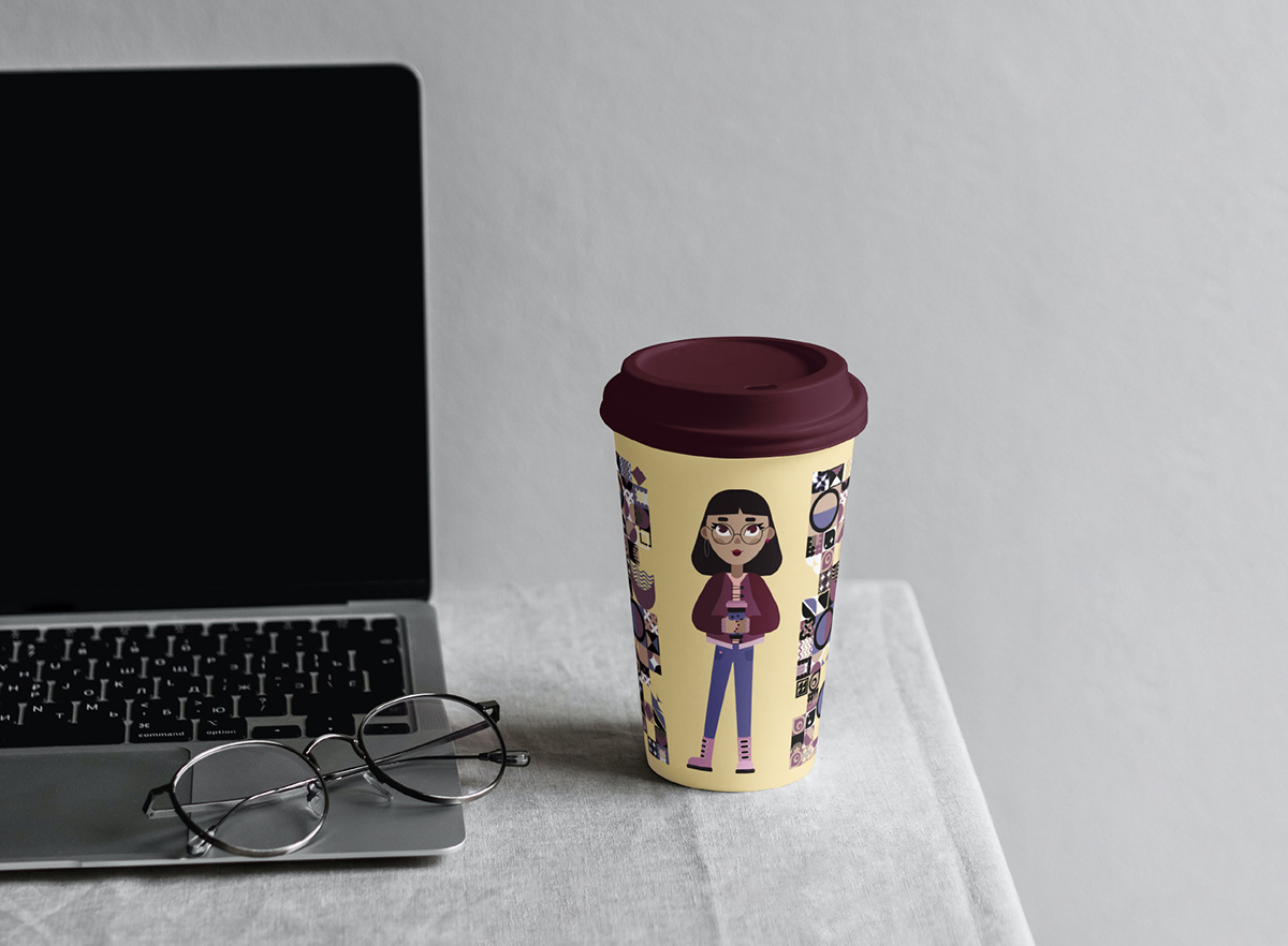 Character design for coffee house — Изображение №7 — Брендинг, Иллюстрация на Dprofile