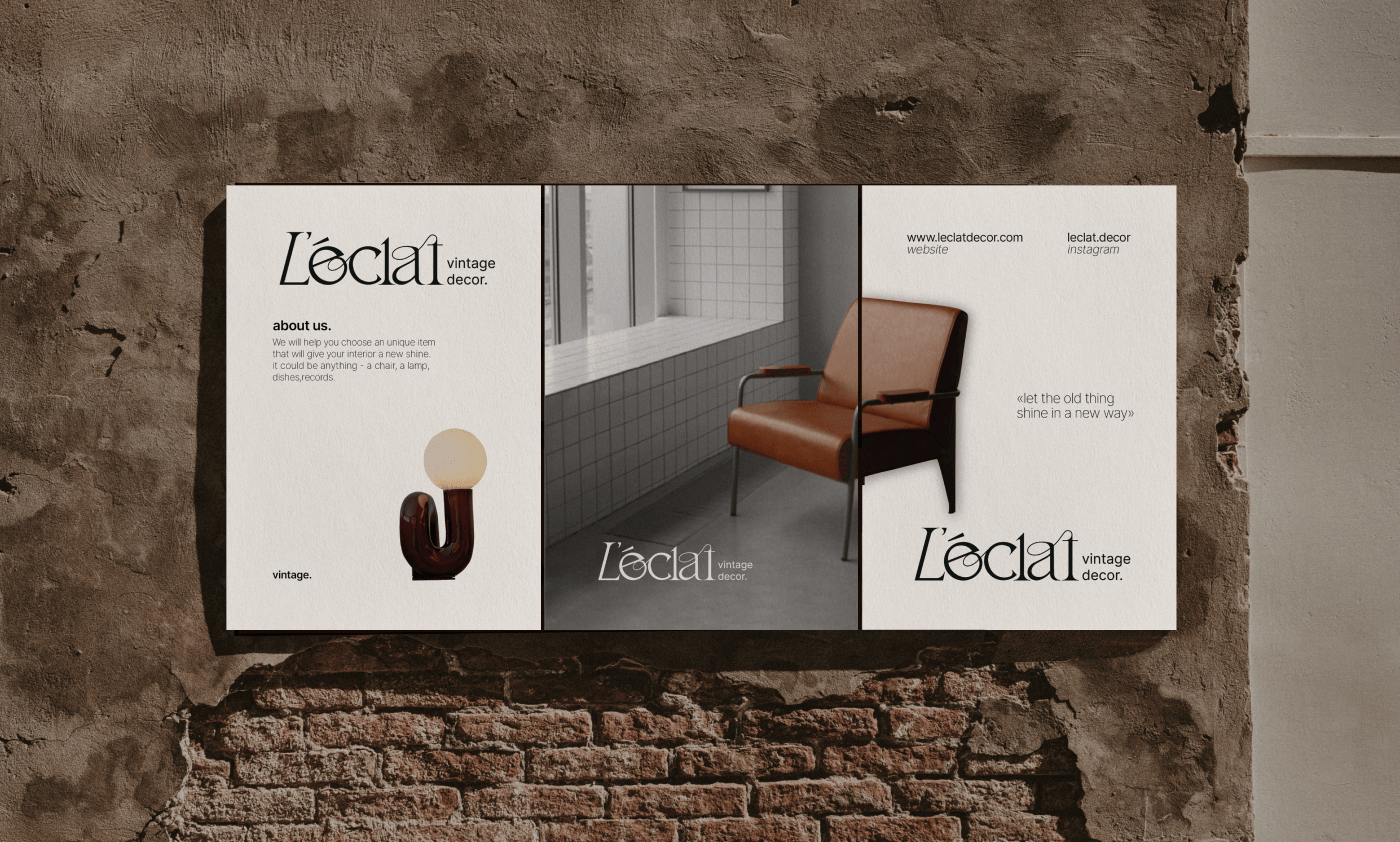 L'eclat decor — Изображение №3 — Брендинг на Dprofile