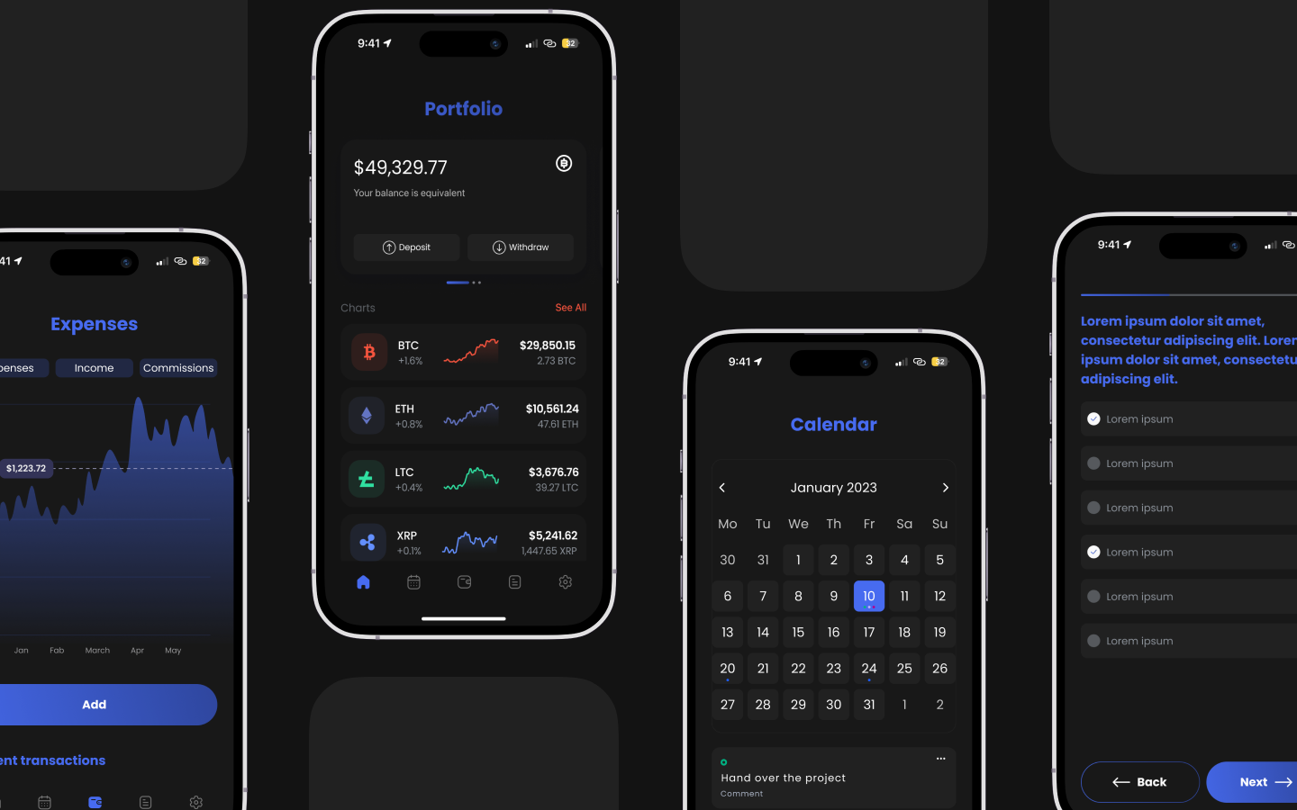 CryptoPulse — Изображение №3 — Интерфейсы на Dprofile