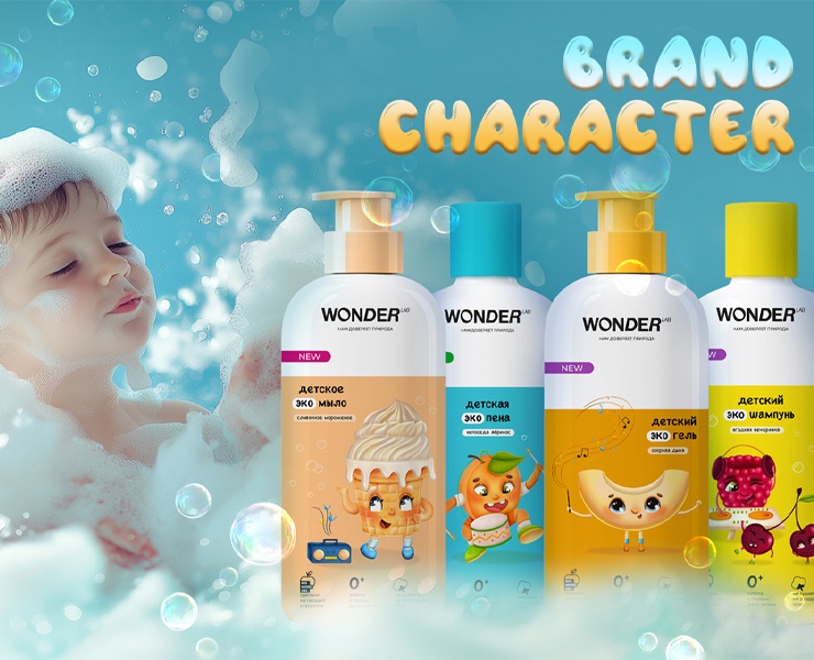 Brand character for kids packing/Персонажи для упаковки на Dprofile