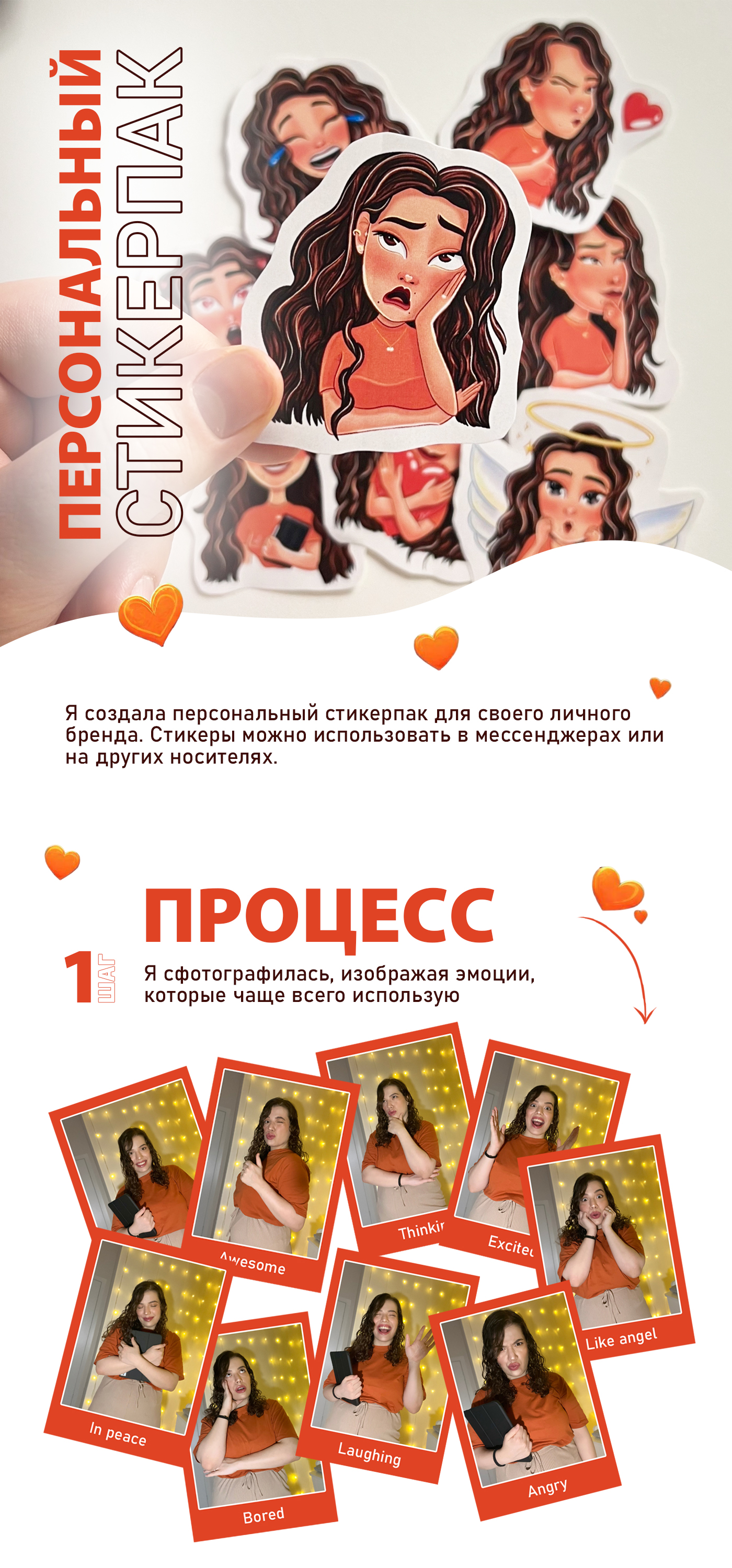 Персональный стикерпак — Изображение №1 — Брендинг, Иллюстрация на Dprofile