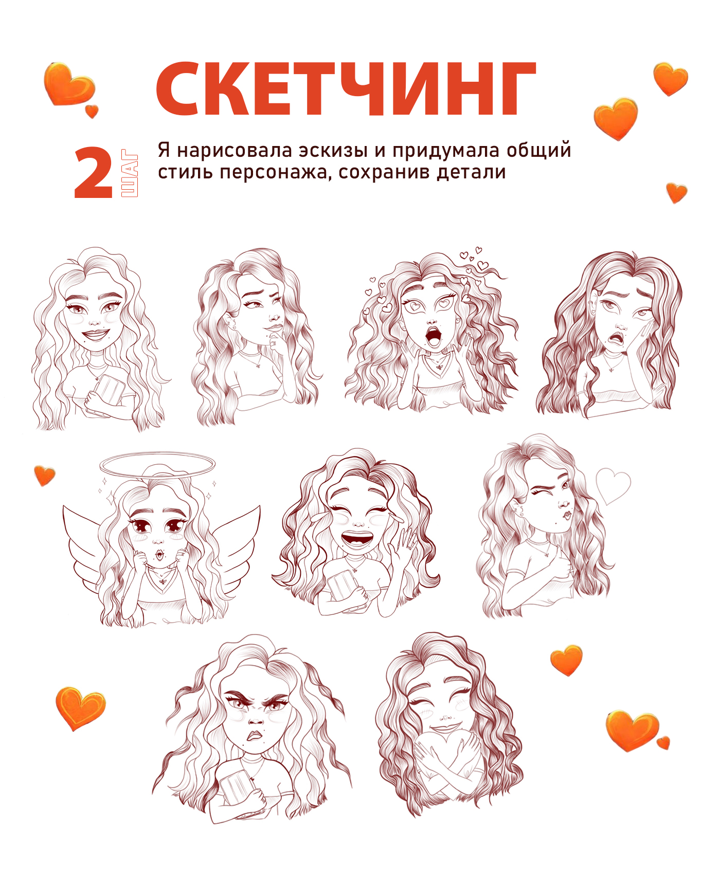 Персональный стикерпак — Изображение №2 — Брендинг, Иллюстрация на Dprofile