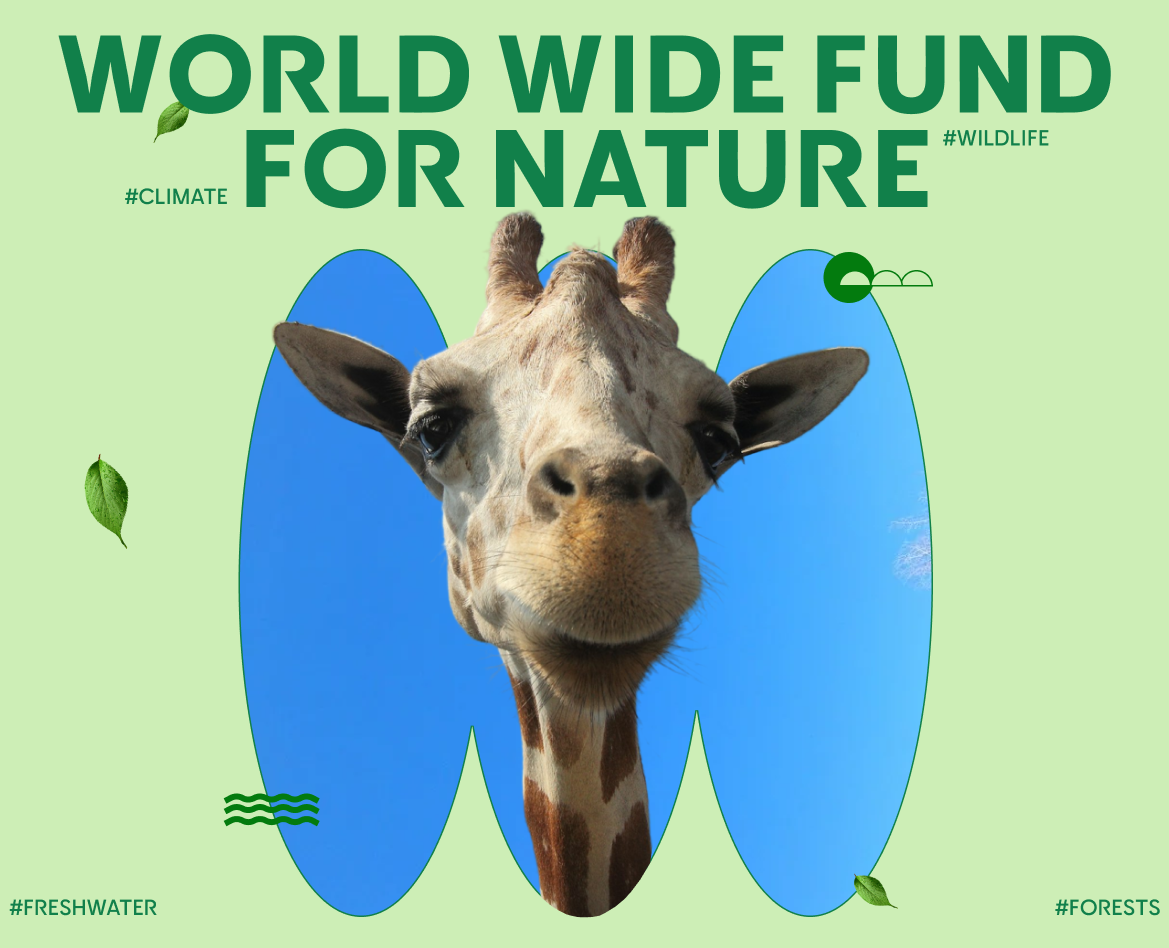 landing page World Wildlife Fund — Интерфейсы на Dprofile