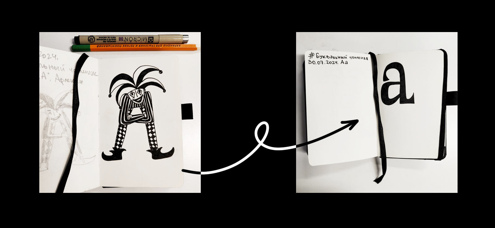 БКВЧ — Буквальный челлендж 2024 — Изображение №1 — Иллюстрация, Графика на Dprofile