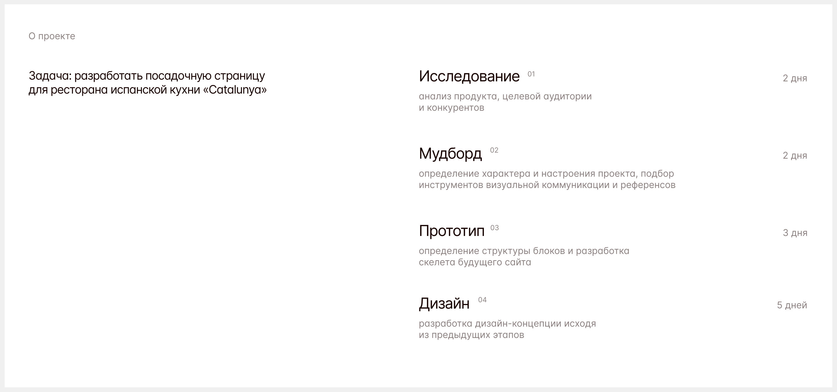 Лэндинг для ресторана Испанской кухни — Изображение №2 — Интерфейсы на Dprofile