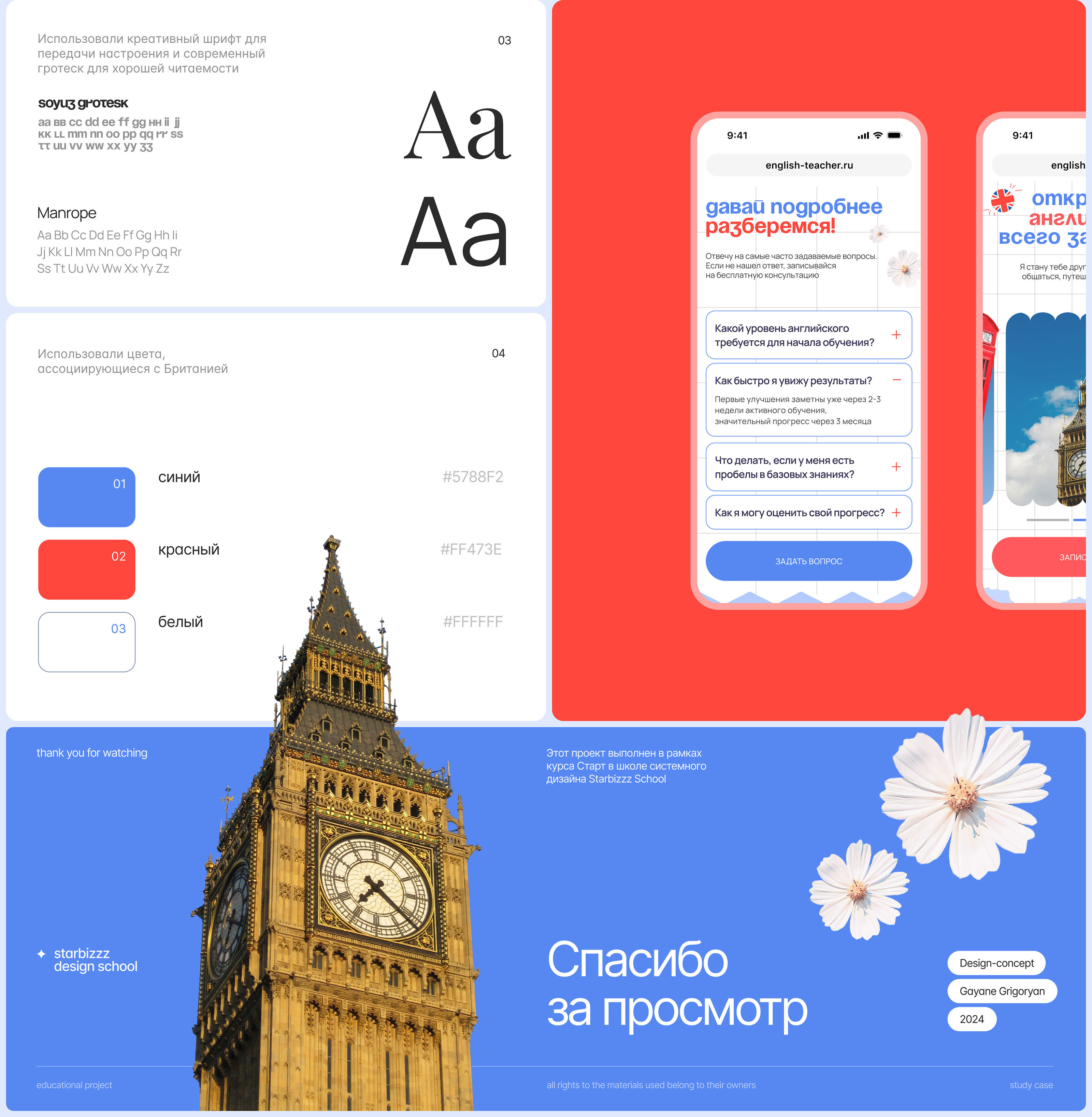 Сайт для учителя английского языка — Изображение №9 — Интерфейсы на Dprofile
