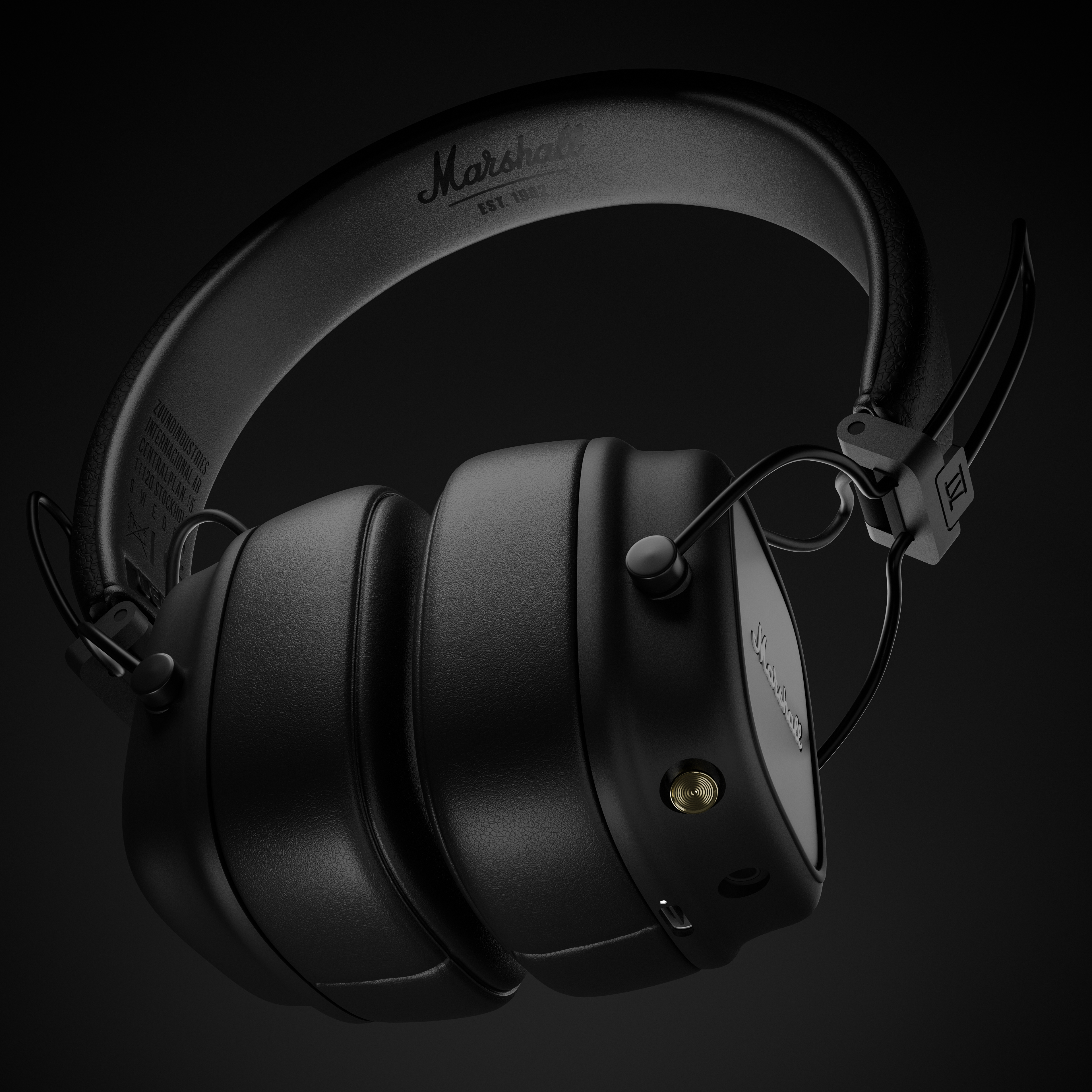 Marshall major 4 3D  visualization. — Изображение №1 — 3D на Dprofile