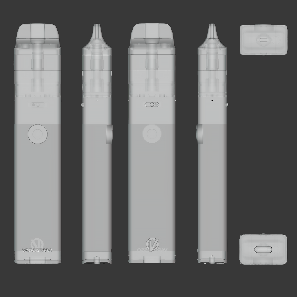 Visualization of vaporesso xros 3 in Blender3d. — Изображение №10 — 3D на Dprofile