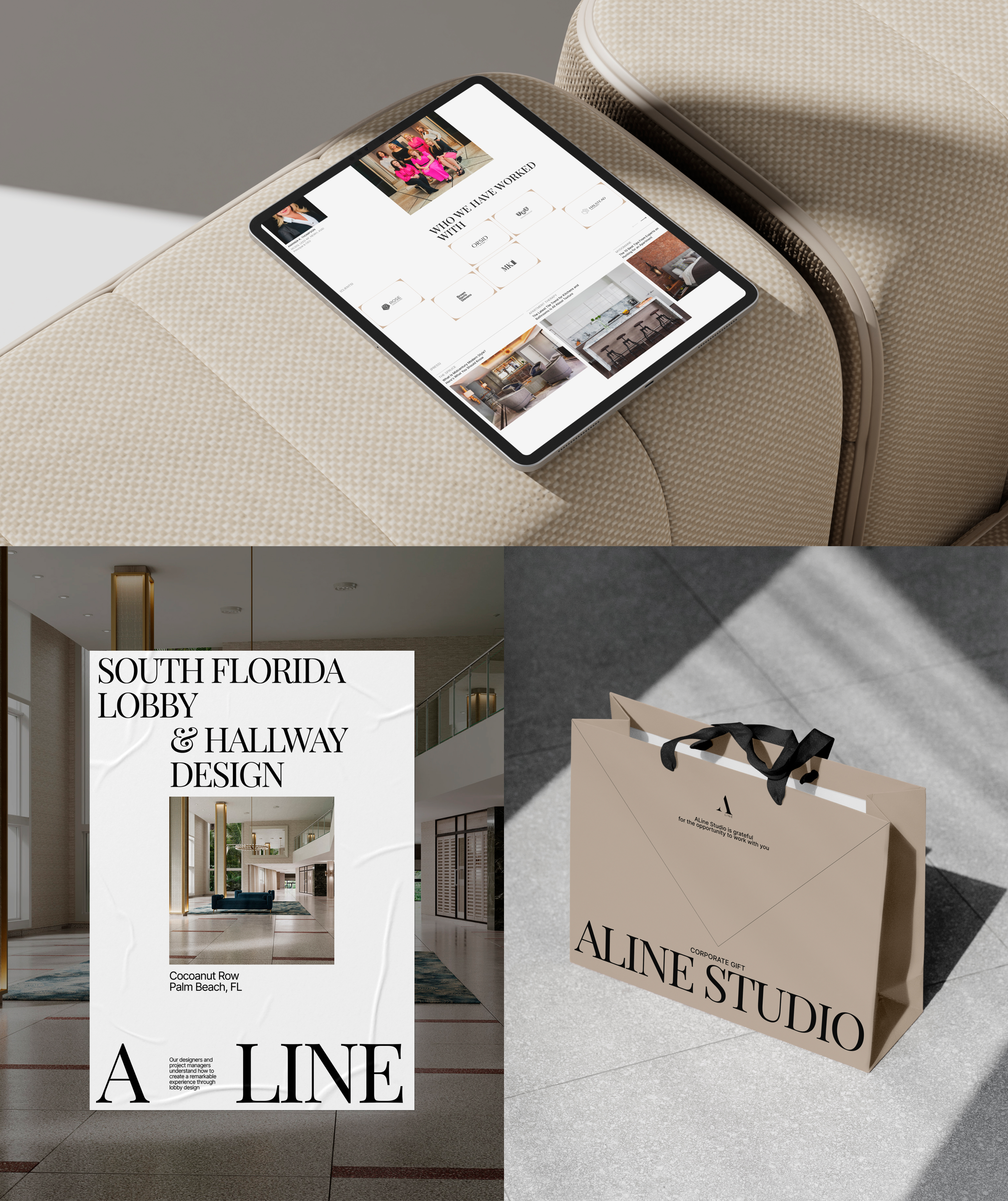 ALine Studio | Landing page redesign — Изображение №8 — Интерфейсы, Анимация на Dprofile