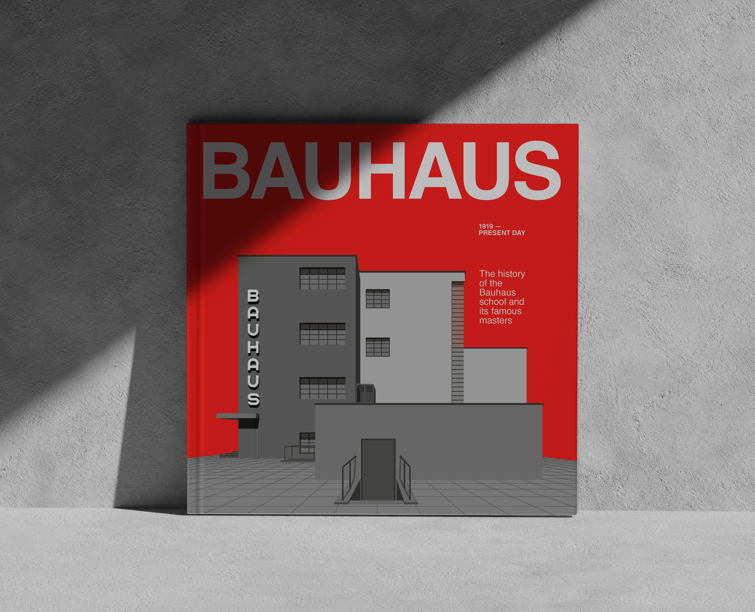 The book BAUHAUS 1919-PRESENT DAY — Графика на Dprofile