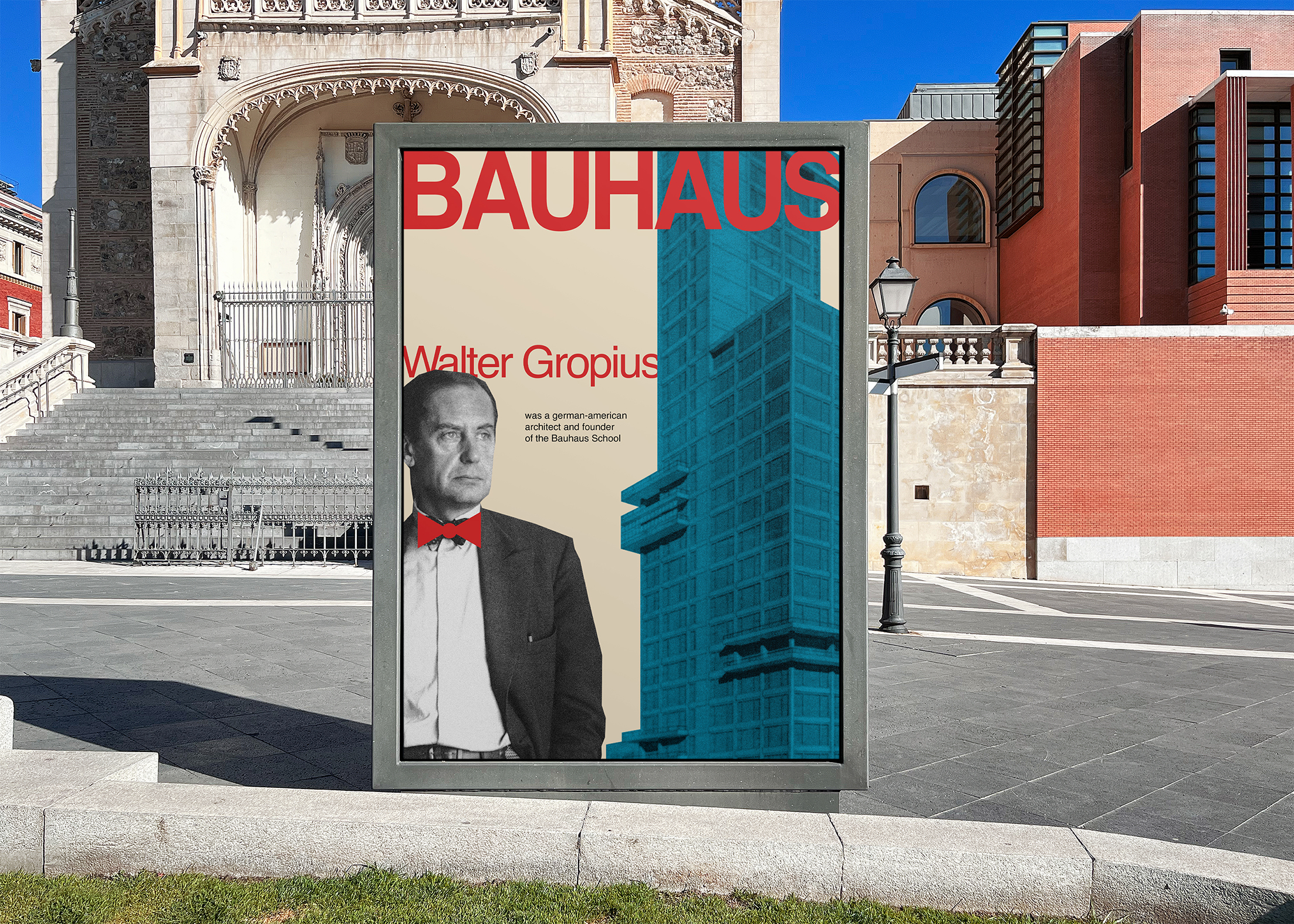BAUHAUS SCHOOL: Рекламные постеры — Изображение №8 — Графика на Dprofile
