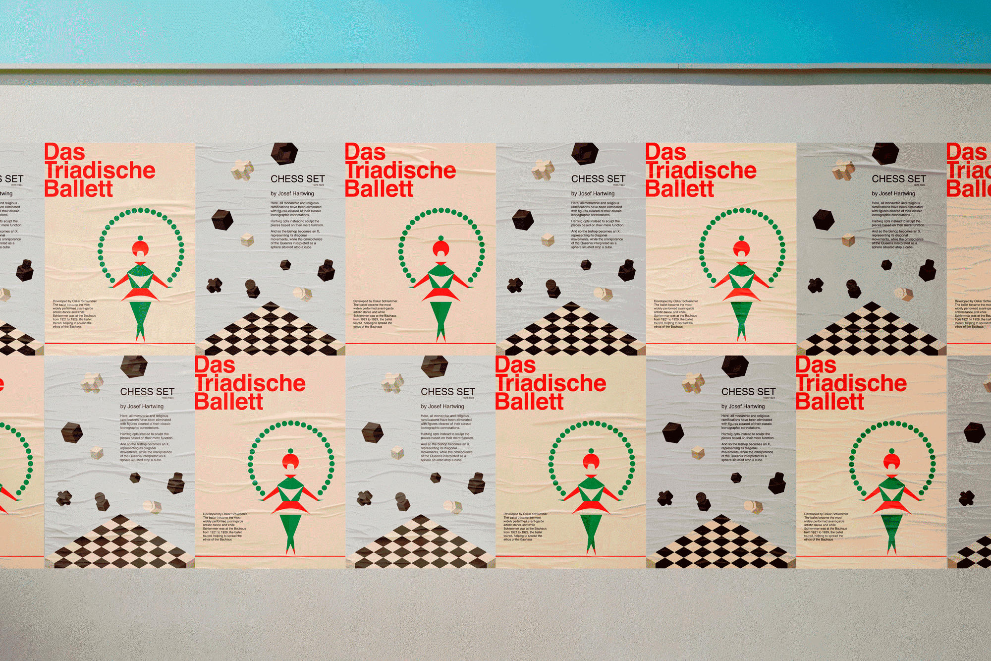 BAUHAUS SCHOOL: Рекламные постеры — Изображение №1 — Графика на Dprofile