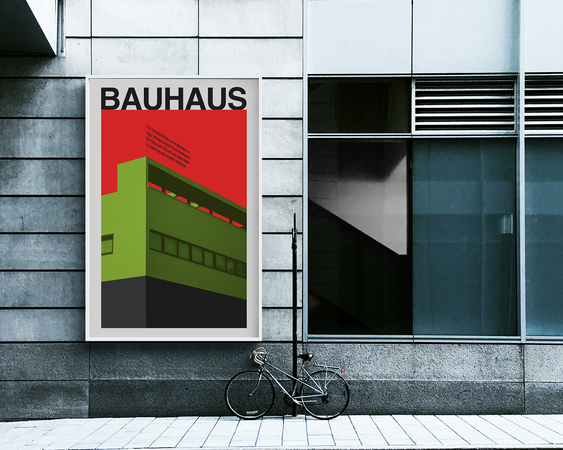 BAUHAUS SCHOOL: Рекламные постеры — Изображение №2 — Графика на Dprofile