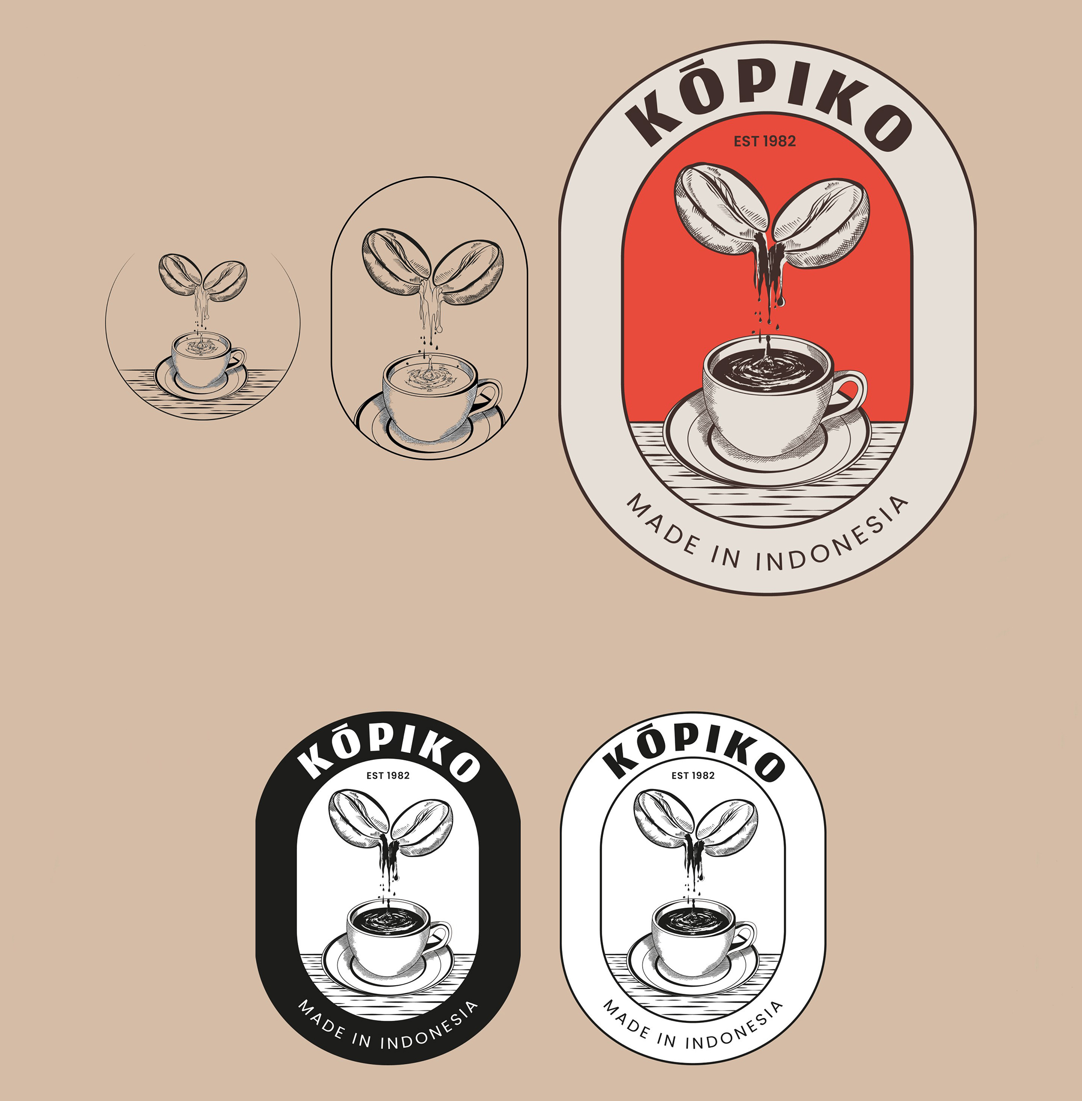 KOPIKO: Айдентика. Брендинг. Упаковка. — Изображение №2 — Брендинг на Dprofile