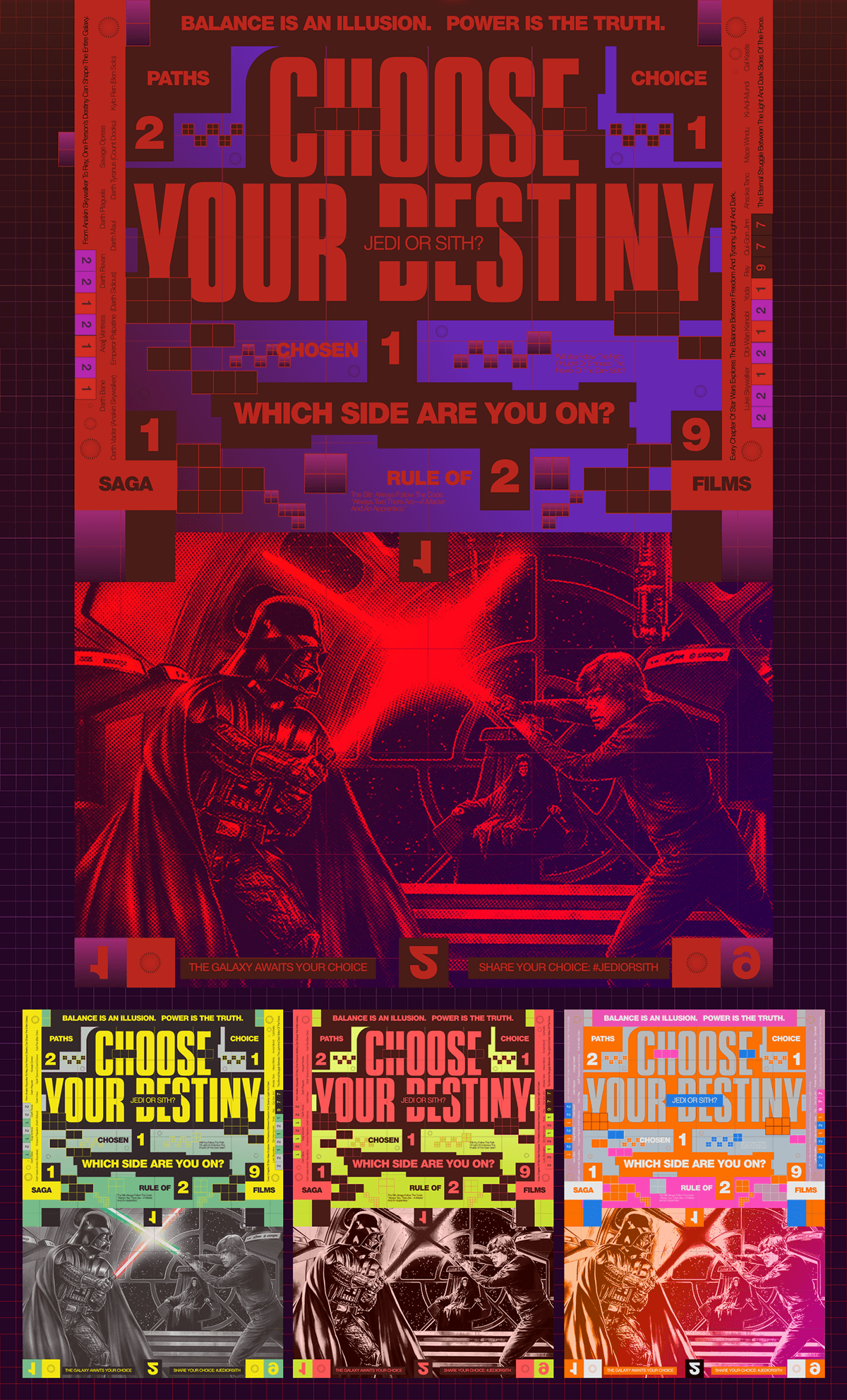 Star Wars | Posters Collection — Изображение №2 — Графика на Dprofile