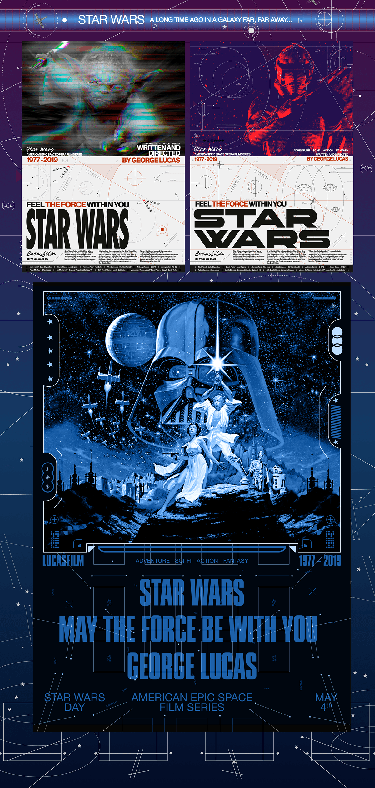 Star Wars | Posters Collection — Изображение №4 — Графика на Dprofile