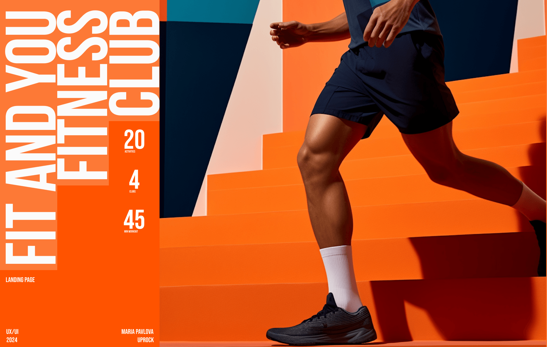 FIT&YOU | Landing redesign concept — Изображение №1 — Интерфейсы, Брендинг на Dprofile