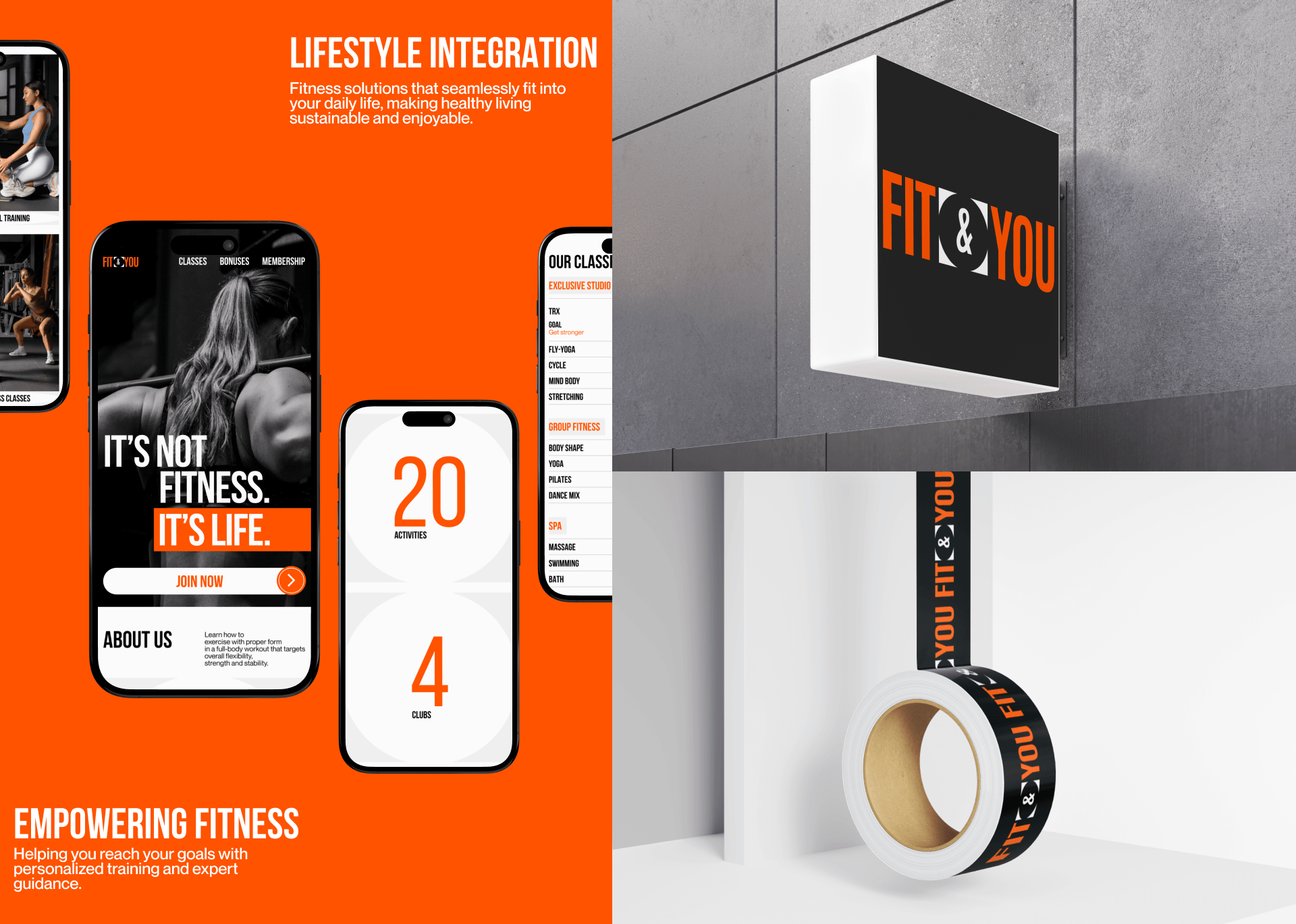 FIT&YOU | Landing redesign concept — Изображение №3 — Интерфейсы, Брендинг на Dprofile