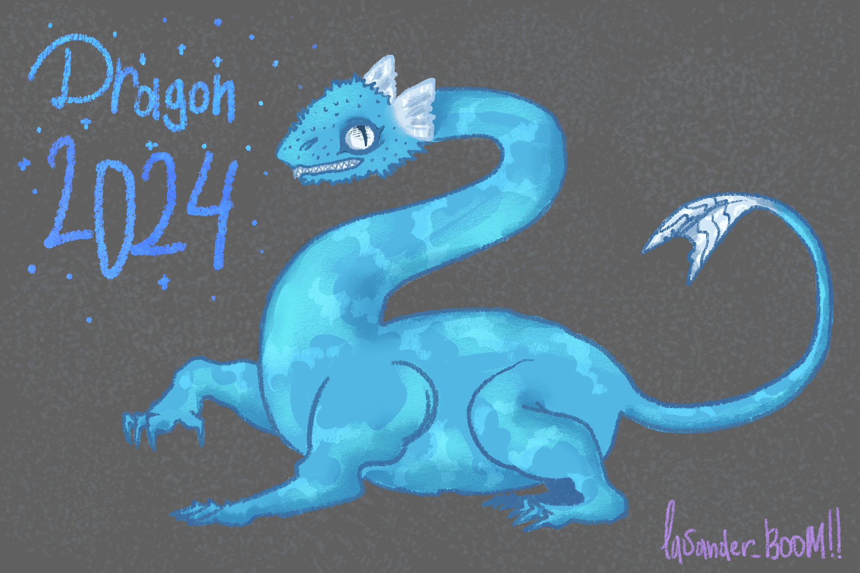 Новогодние открытки 2024 — Изображение №6 — Иллюстрация на Dprofile