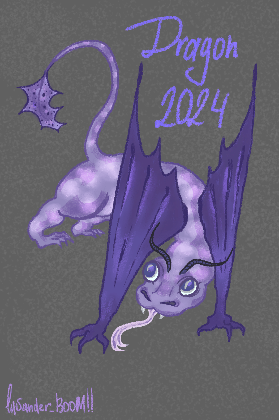 Новогодние открытки 2024 — Изображение №3 — Иллюстрация на Dprofile