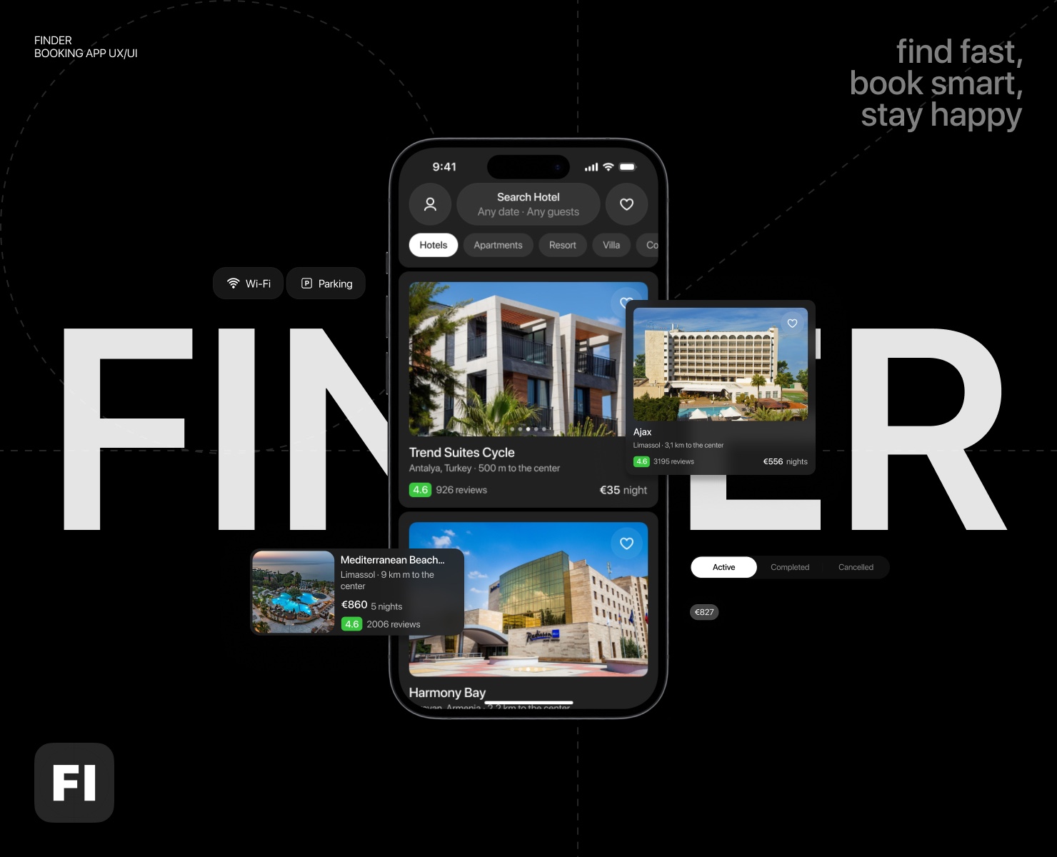 Finder • Mobile App — Интерфейсы на Dprofile