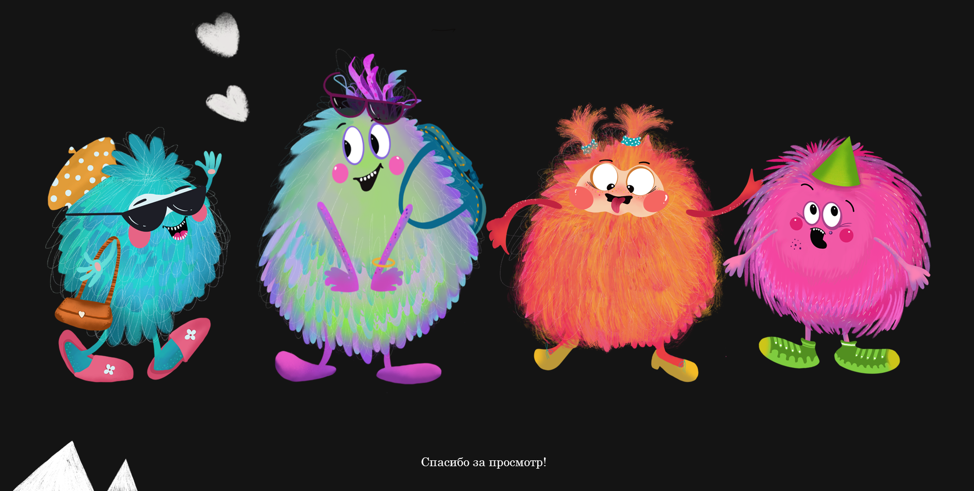 Бренд персонажи для кафе "Coffee monsters" — Изображение №7 — Брендинг, Иллюстрация на Dprofile
