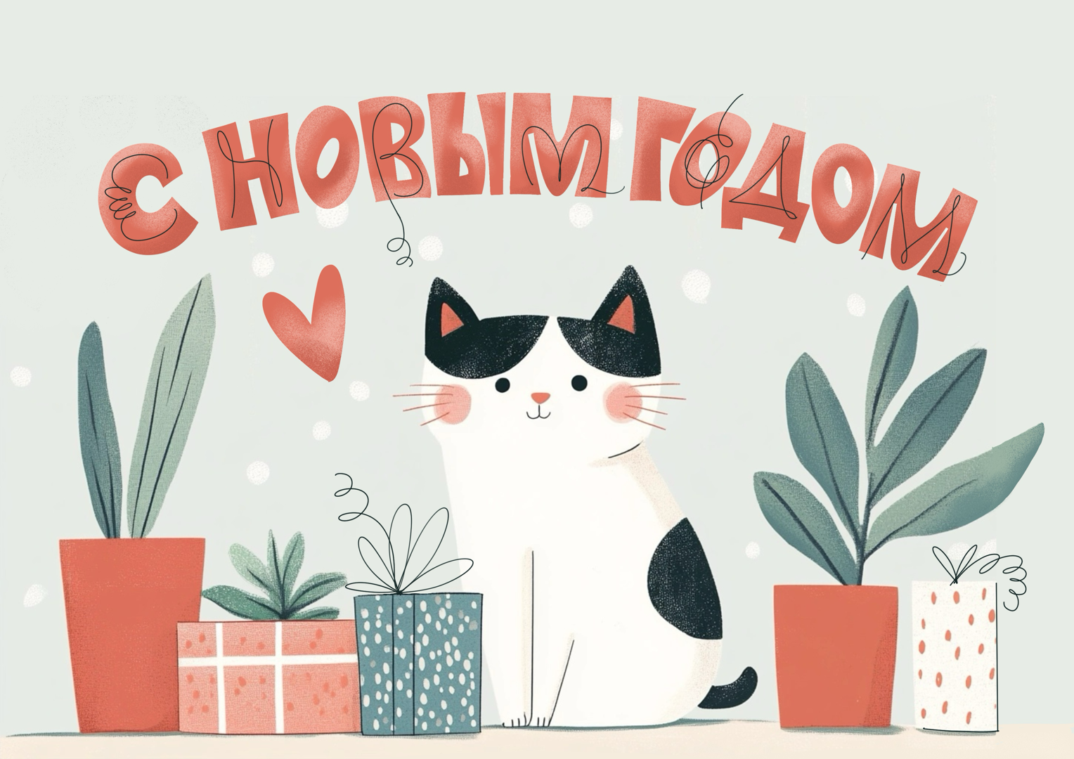 Леттеринг для открыток и принтов на новый год — Изображение №18 — Иллюстрация, Графика на Dprofile