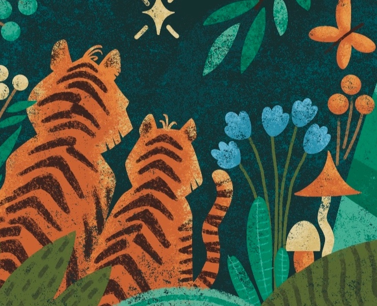 Illustrations for the calendar на Dprofile
