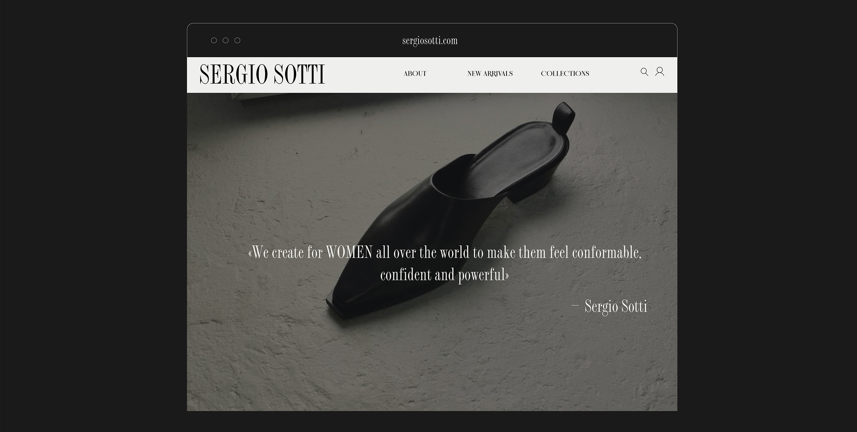 Sergio Sotti / Identity for premium leather shoes brand — Изображение №13 — Брендинг, Графика на Dprofile