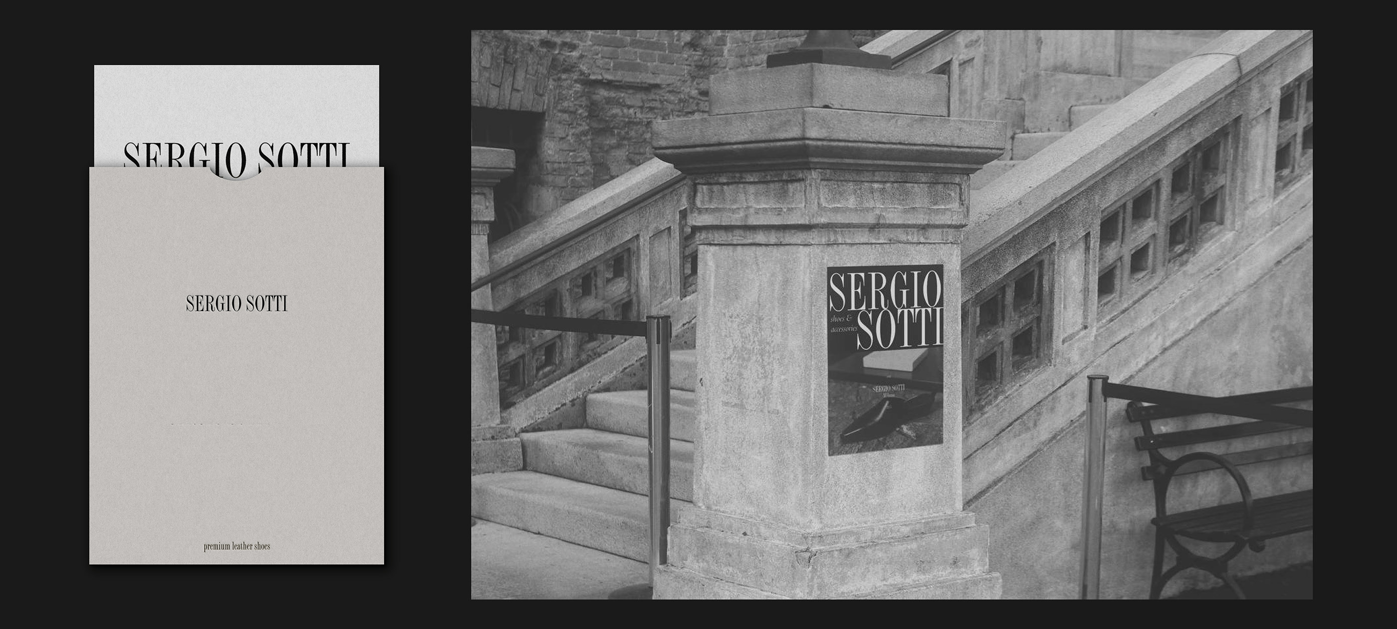 Sergio Sotti / Identity for premium leather shoes brand — Изображение №6 — Брендинг, Графика на Dprofile