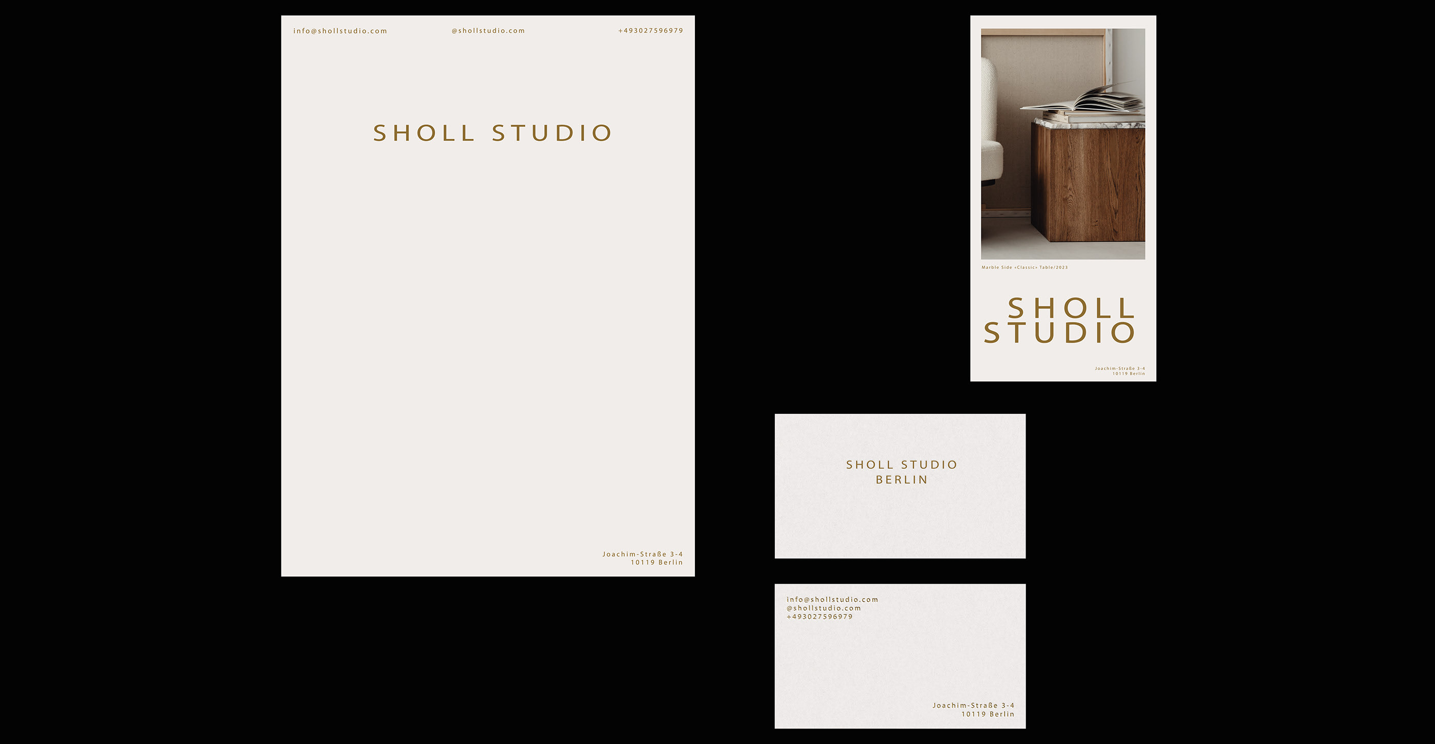 SHOLL STUDIO // brand identity — Изображение №6 — Брендинг, Графика на Dprofile