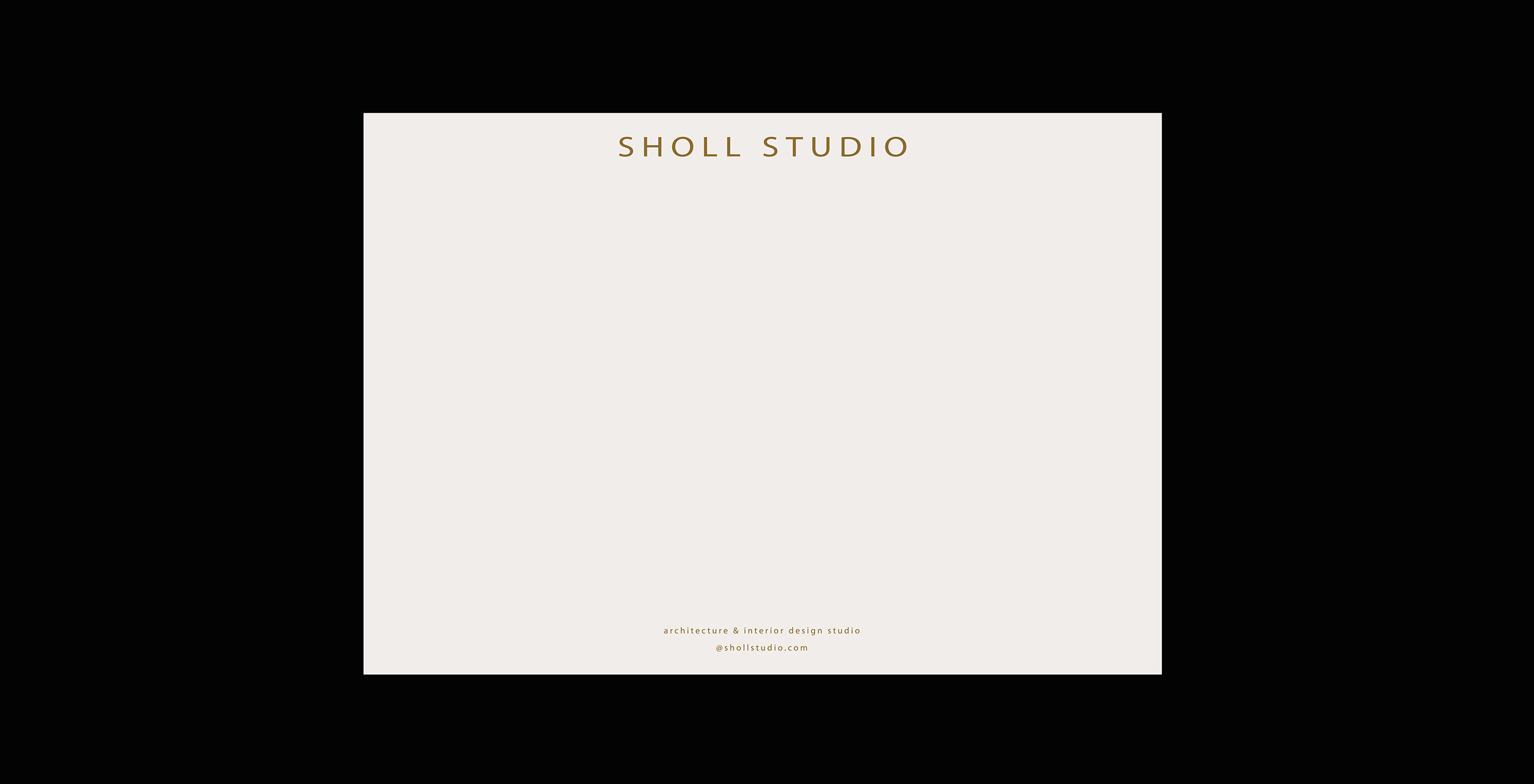SHOLL STUDIO // brand identity — Изображение №16 — Брендинг, Графика на Dprofile