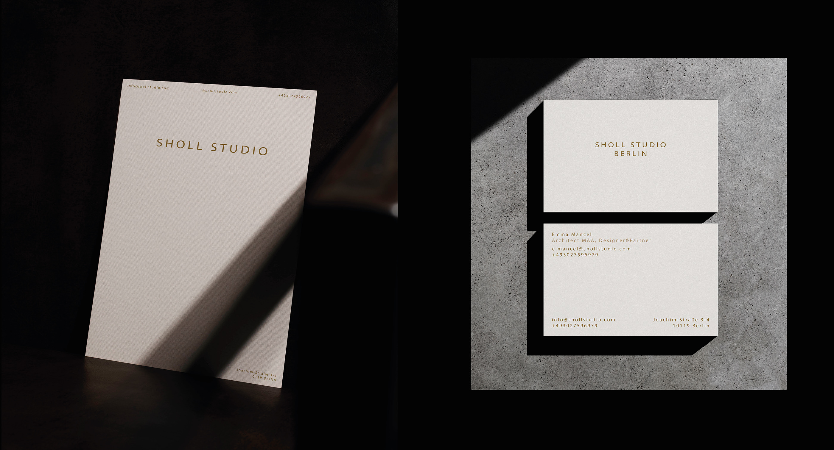 SHOLL STUDIO // brand identity — Изображение №2 — Брендинг, Графика на Dprofile