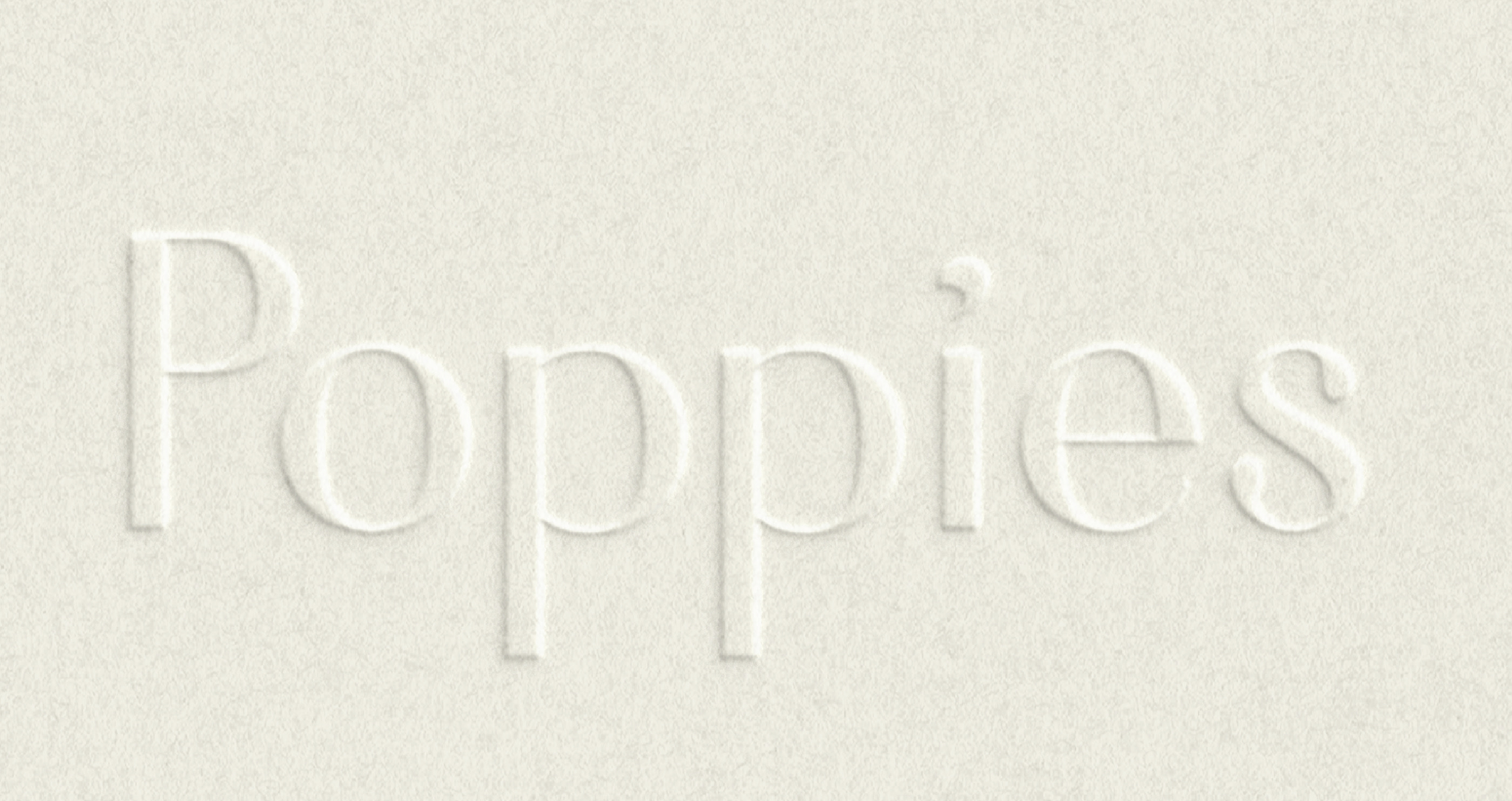 POPPIES flower boutique branding — Изображение №1 — Брендинг, Графика на Dprofile