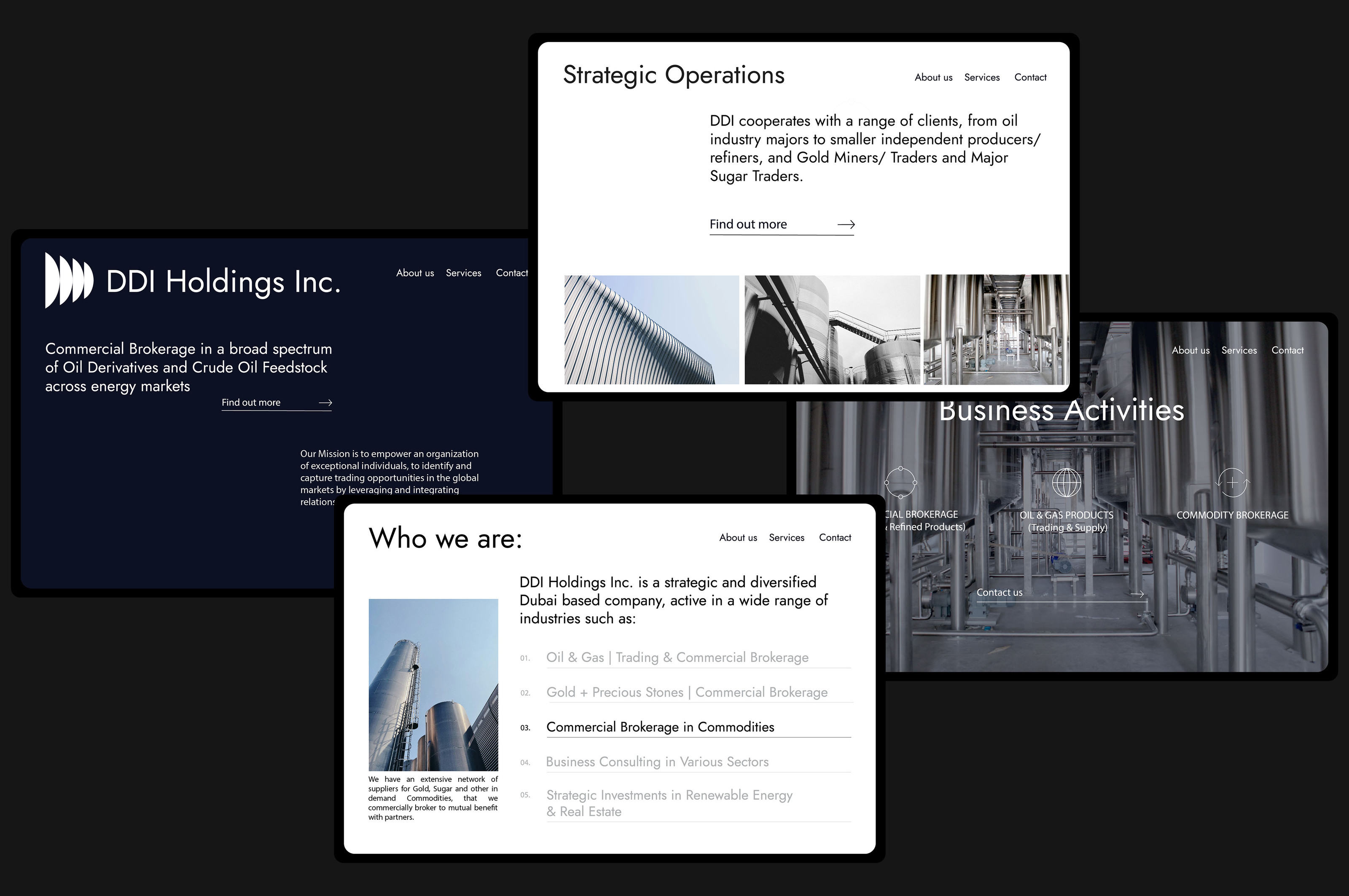 DDI Holdings Inc - Brand Identity, Logo Design — Изображение №16 — Брендинг, Графика на Dprofile