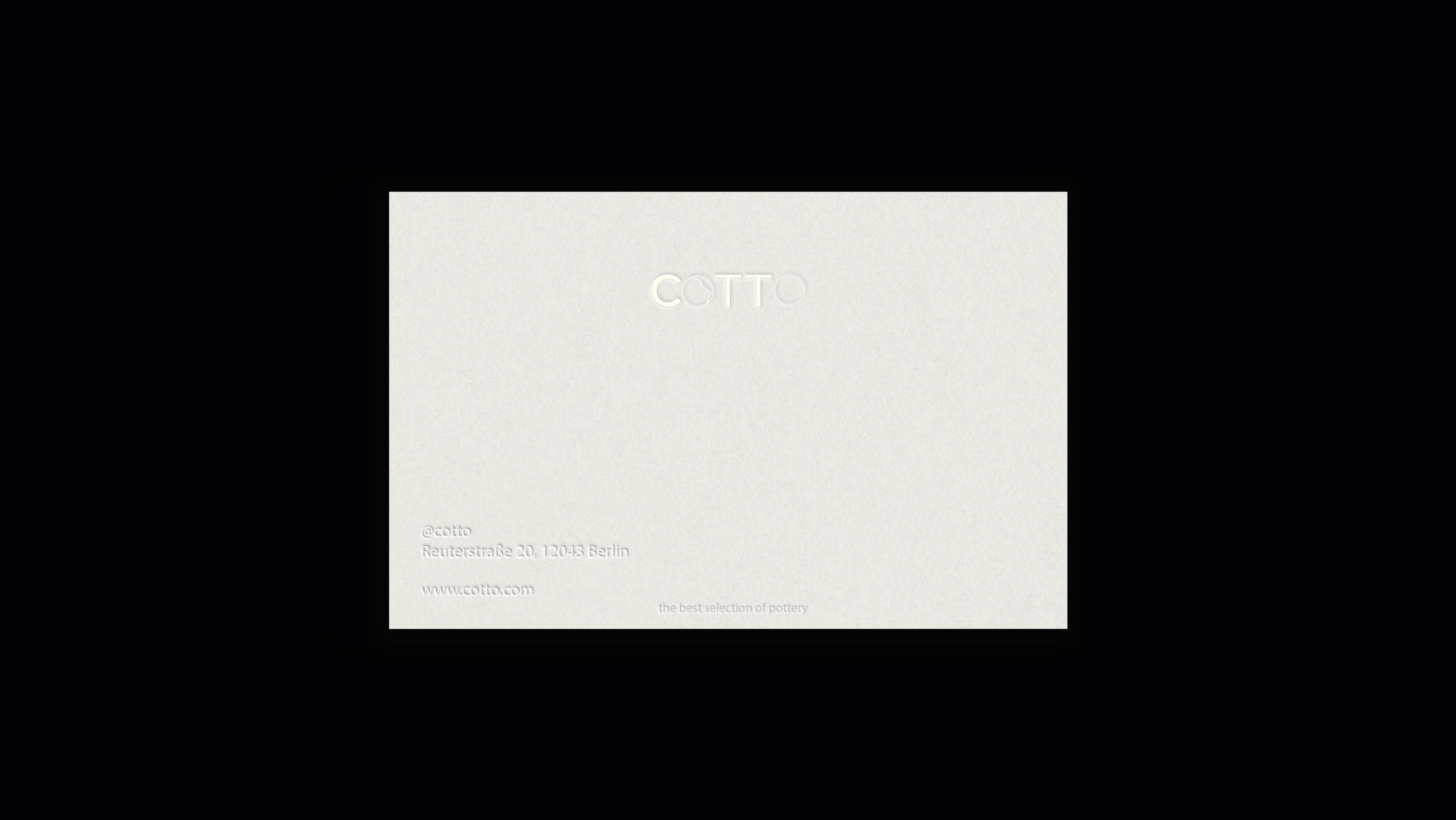 COTTO / brand identity for ceramic studio — Изображение №8 — Брендинг, Графика на Dprofile