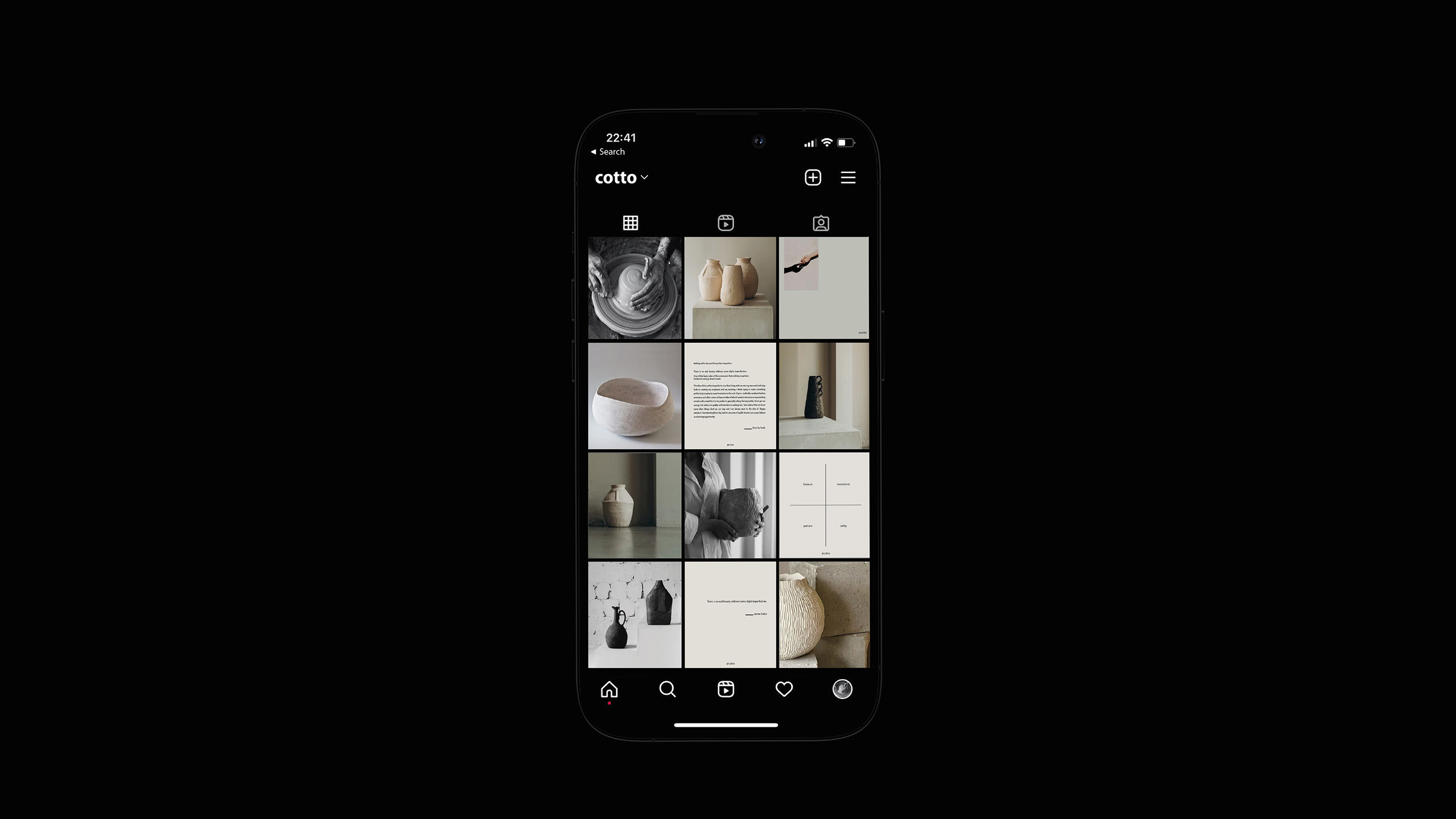 COTTO / brand identity for ceramic studio — Изображение №7 — Брендинг, Графика на Dprofile