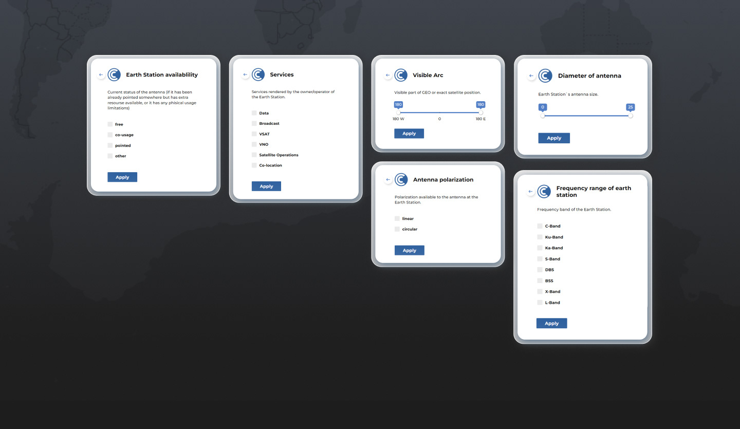 Open Teleport // Website for satellite equipment market — Изображение №5 — Интерфейсы на Dprofile