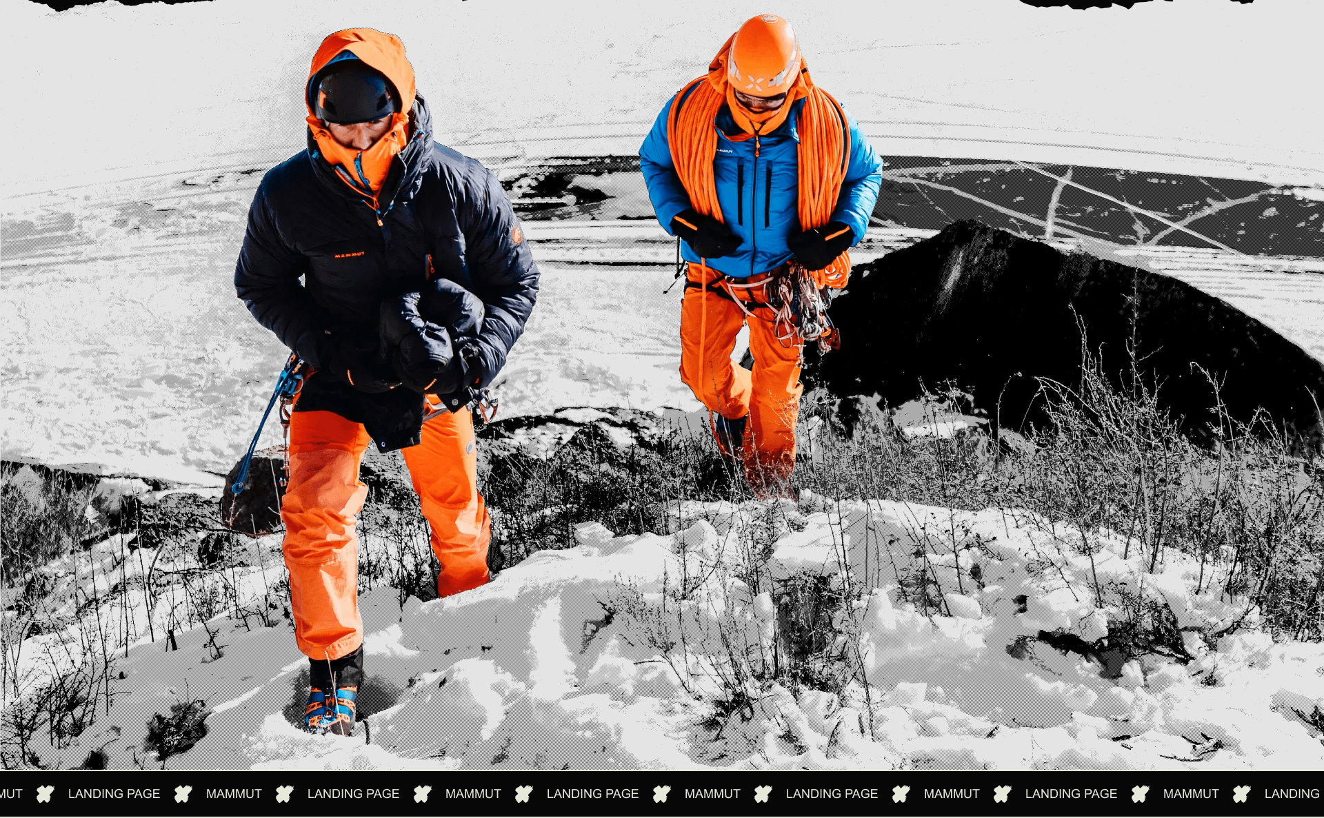 MAMMUT EXPEDITION | Landing page | REdesign — Изображение №5 — Интерфейсы на Dprofile