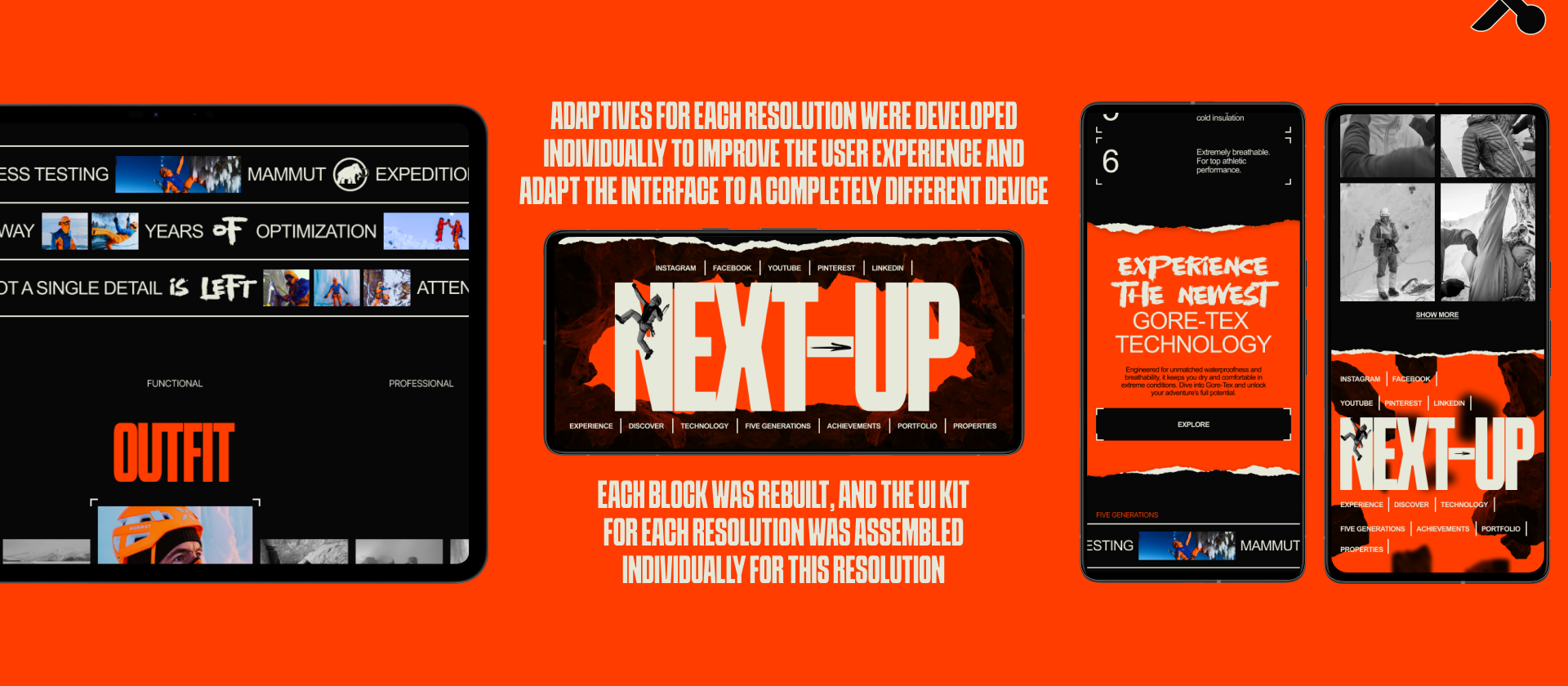 MAMMUT EXPEDITION | Landing page | REdesign — Изображение №9 — Интерфейсы на Dprofile