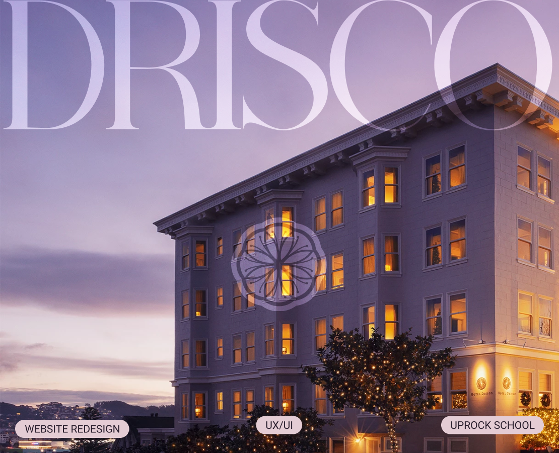 Hotel Drisco | Corporate website redesign — Интерфейсы, Брендинг на Dprofile