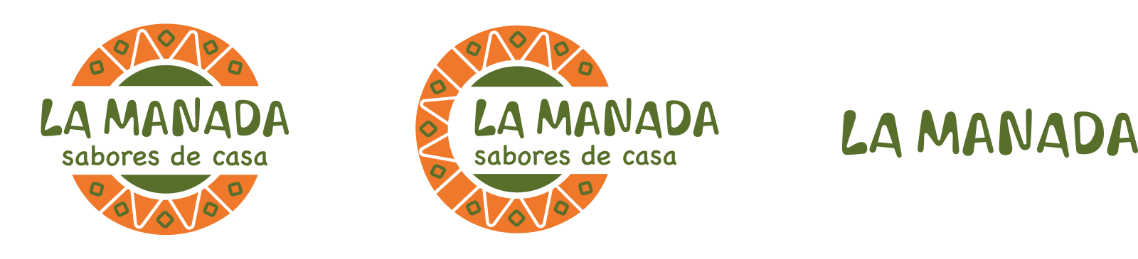 Фирменный стиль для семейного кафе "La Manada" — Изображение №3 — Брендинг на Dprofile