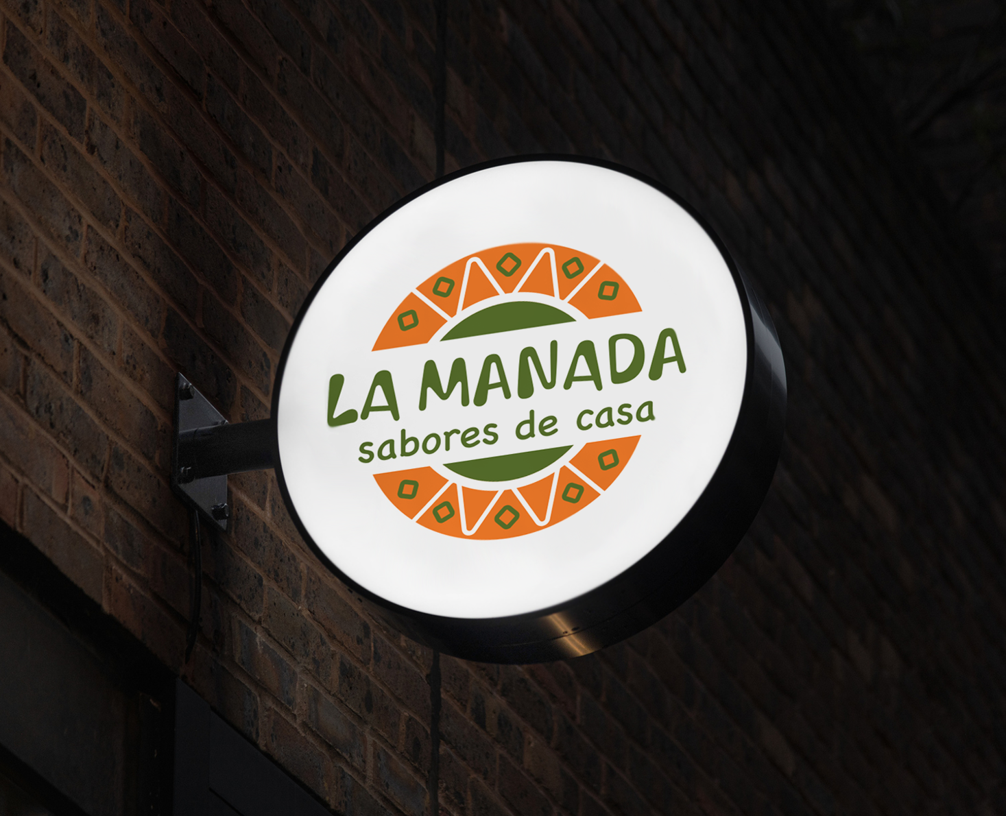 Фирменный стиль для семейного кафе "La Manada" на Dprofile