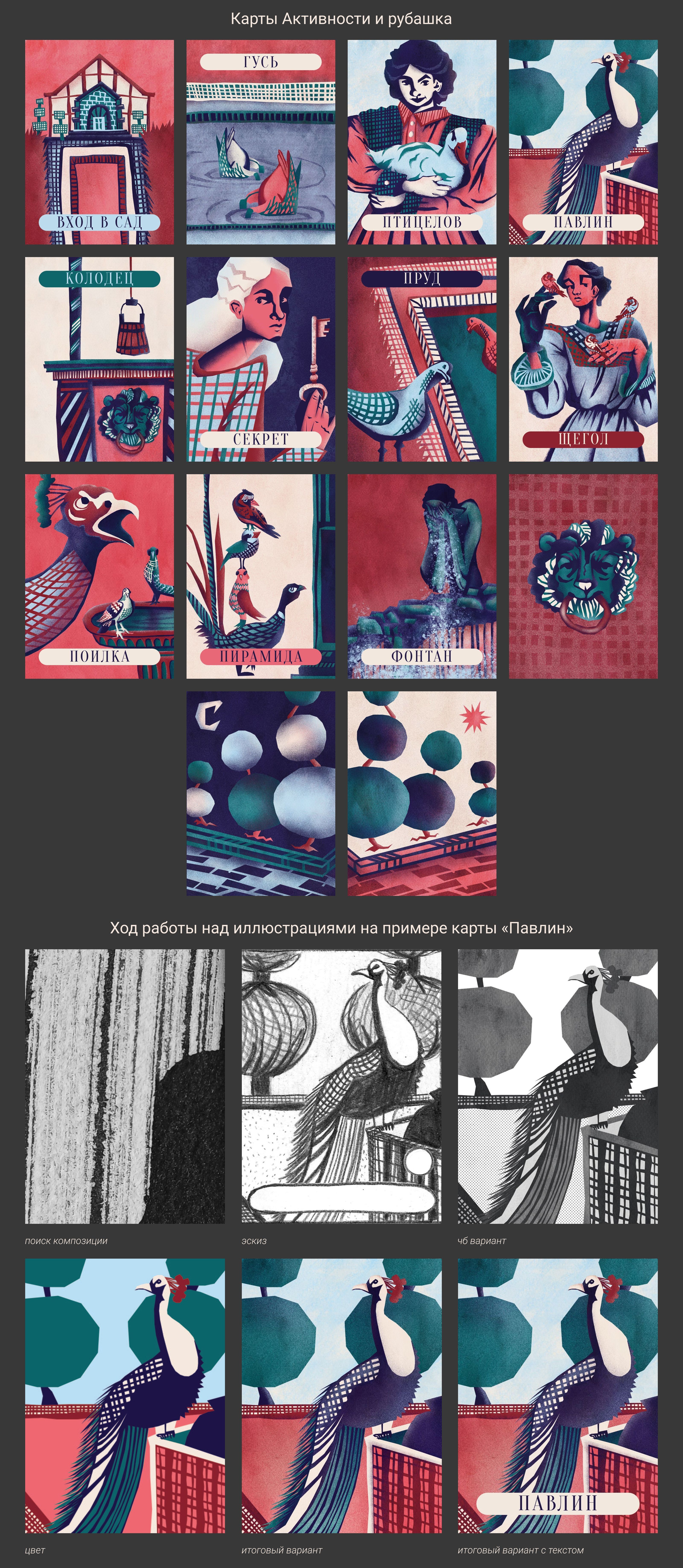 Прототип карточной игры «Díomhair» — Изображение №2 — Иллюстрация на Dprofile