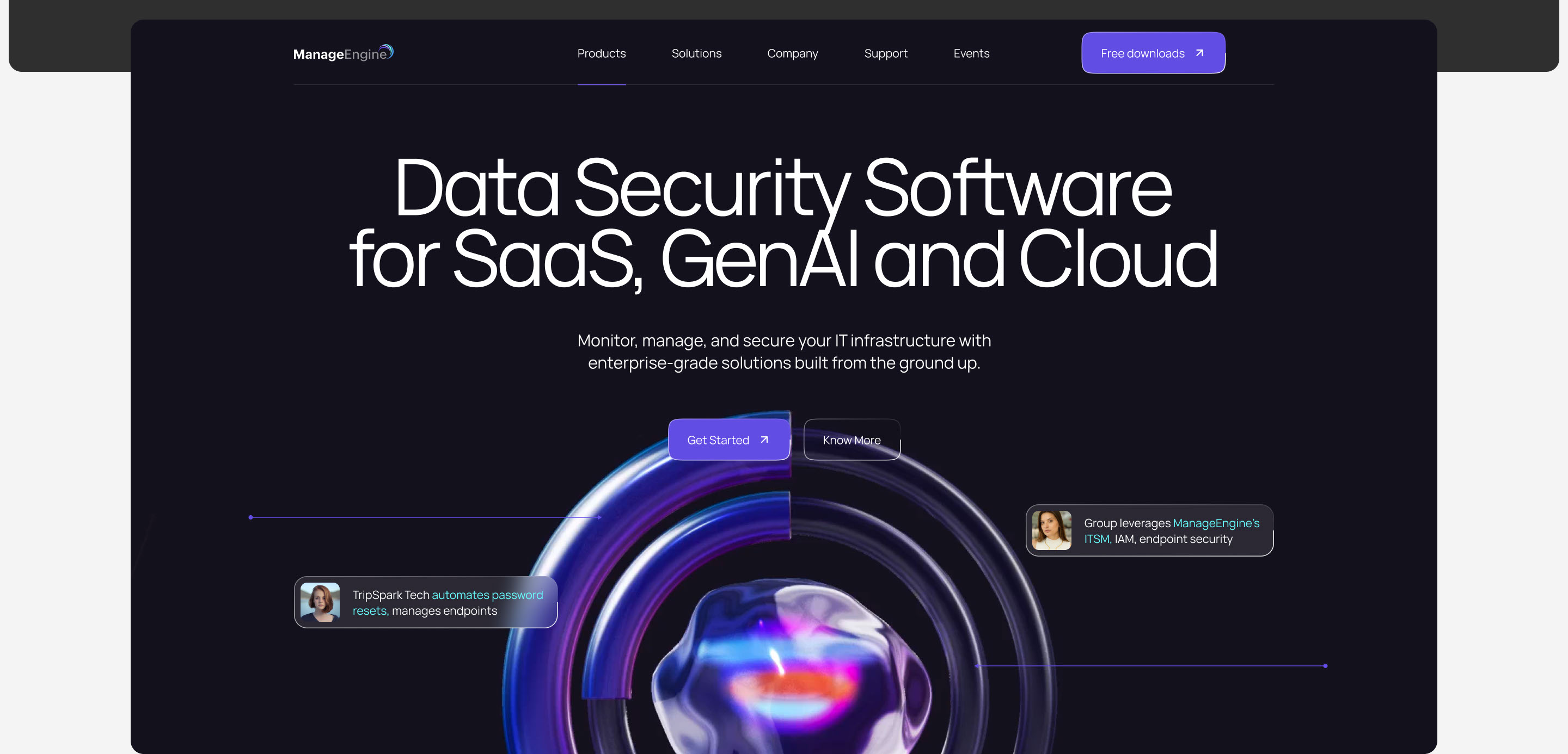 Software managing IT operations | Design and animation — Изображение №4 — Интерфейсы, Анимация на Dprofile